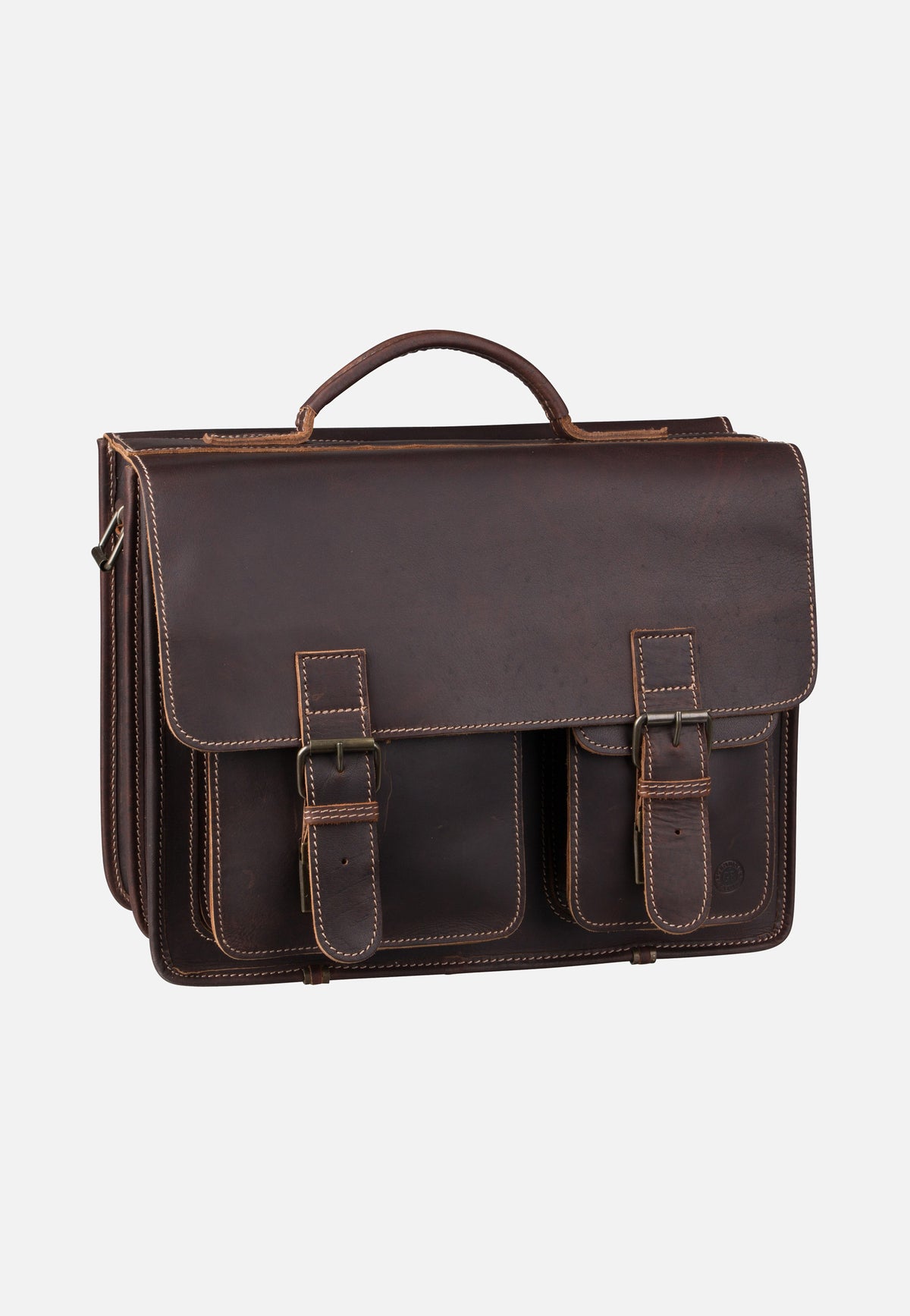 Greenburry Buffalo 1128 Mappe XXL Brown Aktentasche