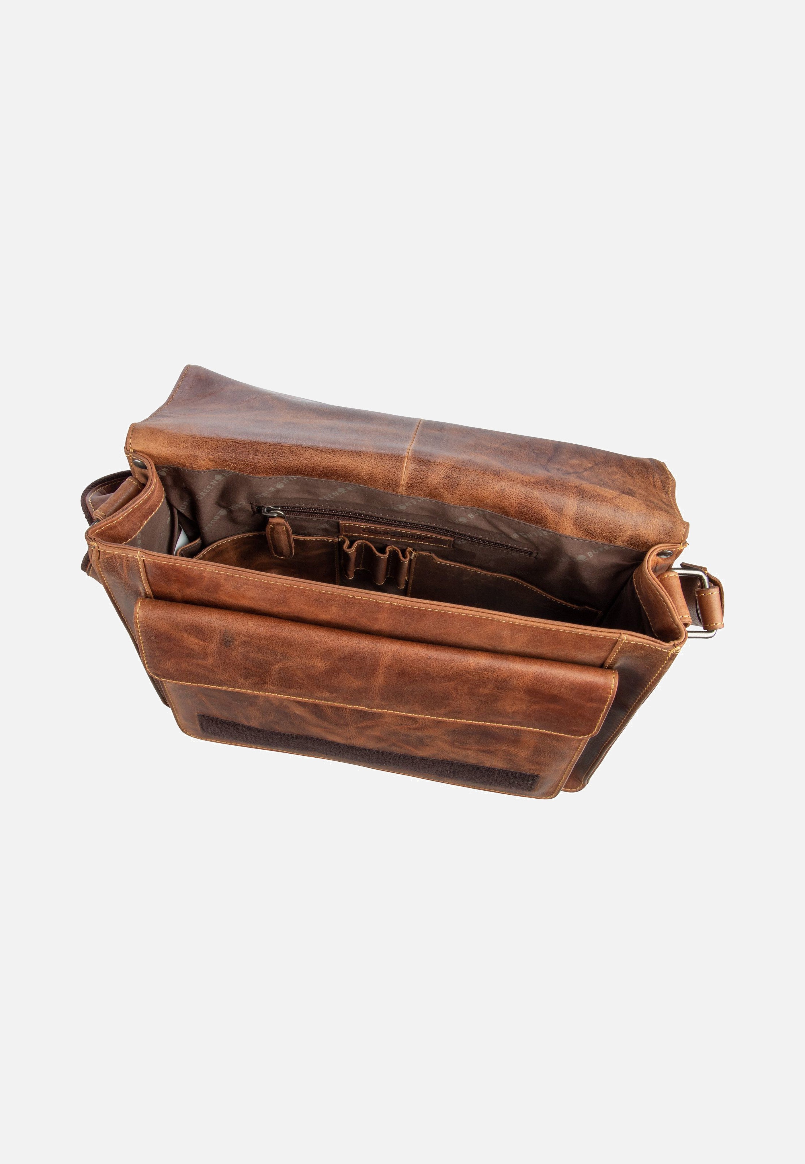 Greenburry Cafe Racer 0833 Antikbraun Messenger Bag