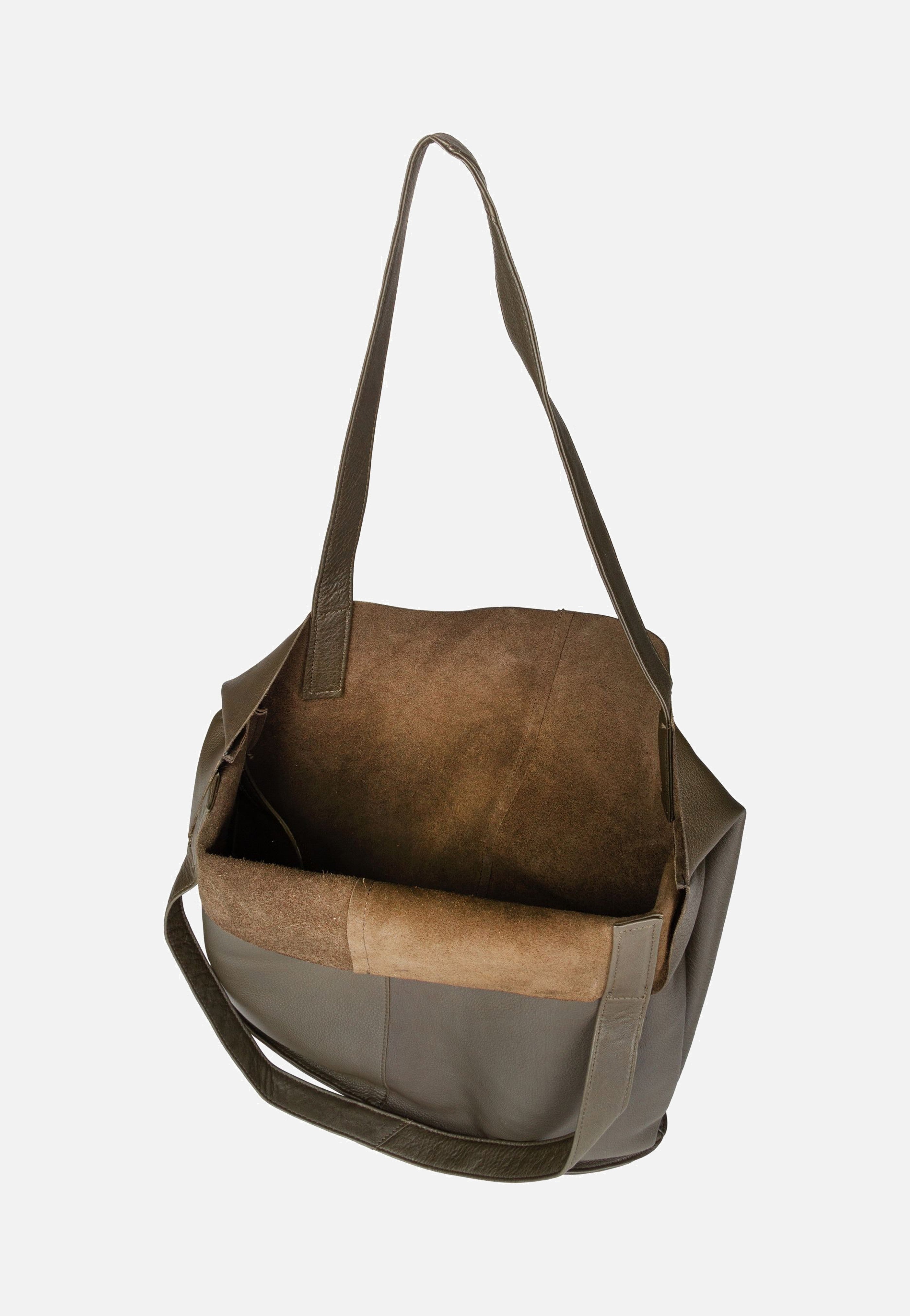 Greenburry Carmen Nappa NR-2 Oliv Shopper
