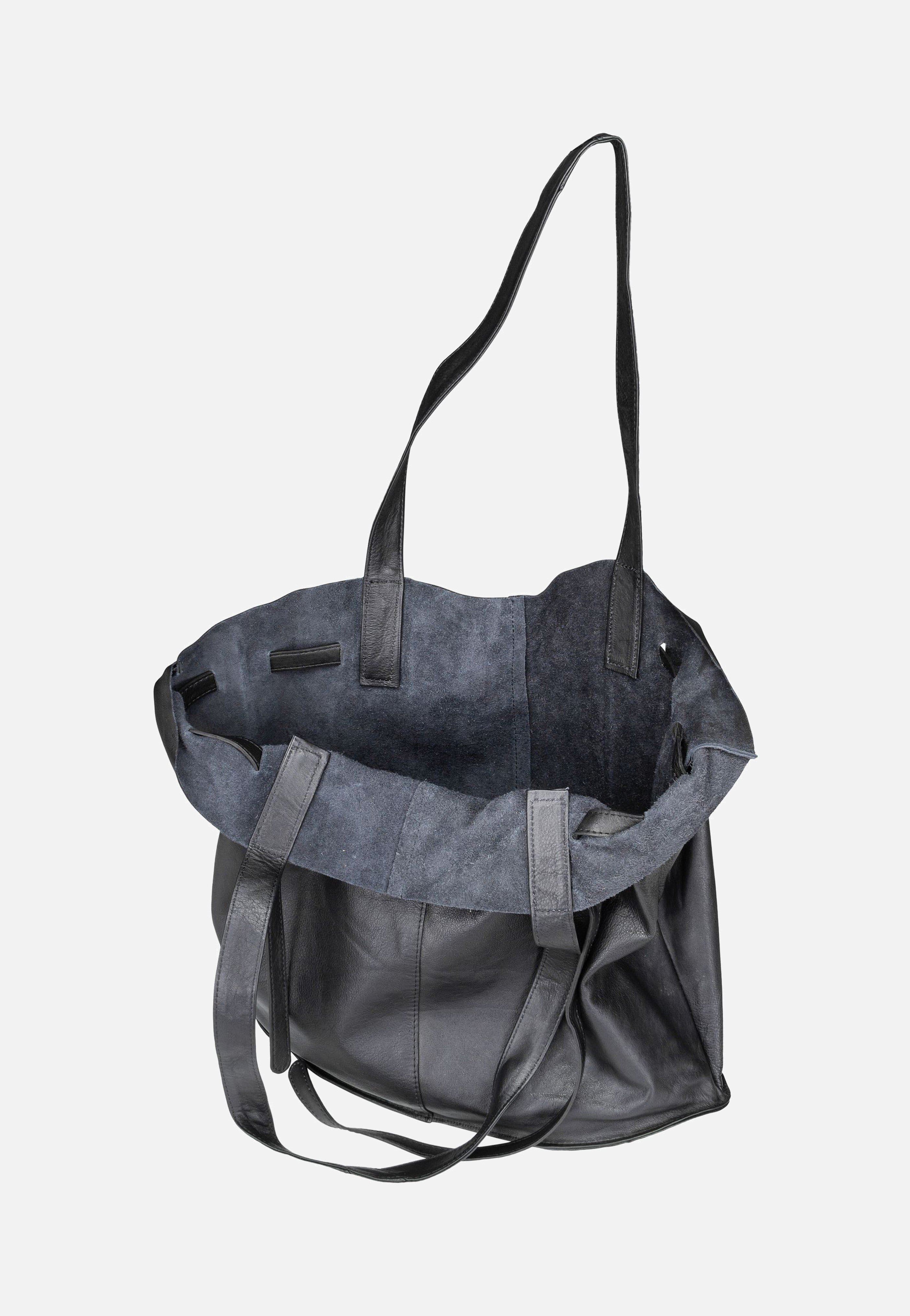 Greenburry Eva Nappa NR-2M Black Bucket Bag