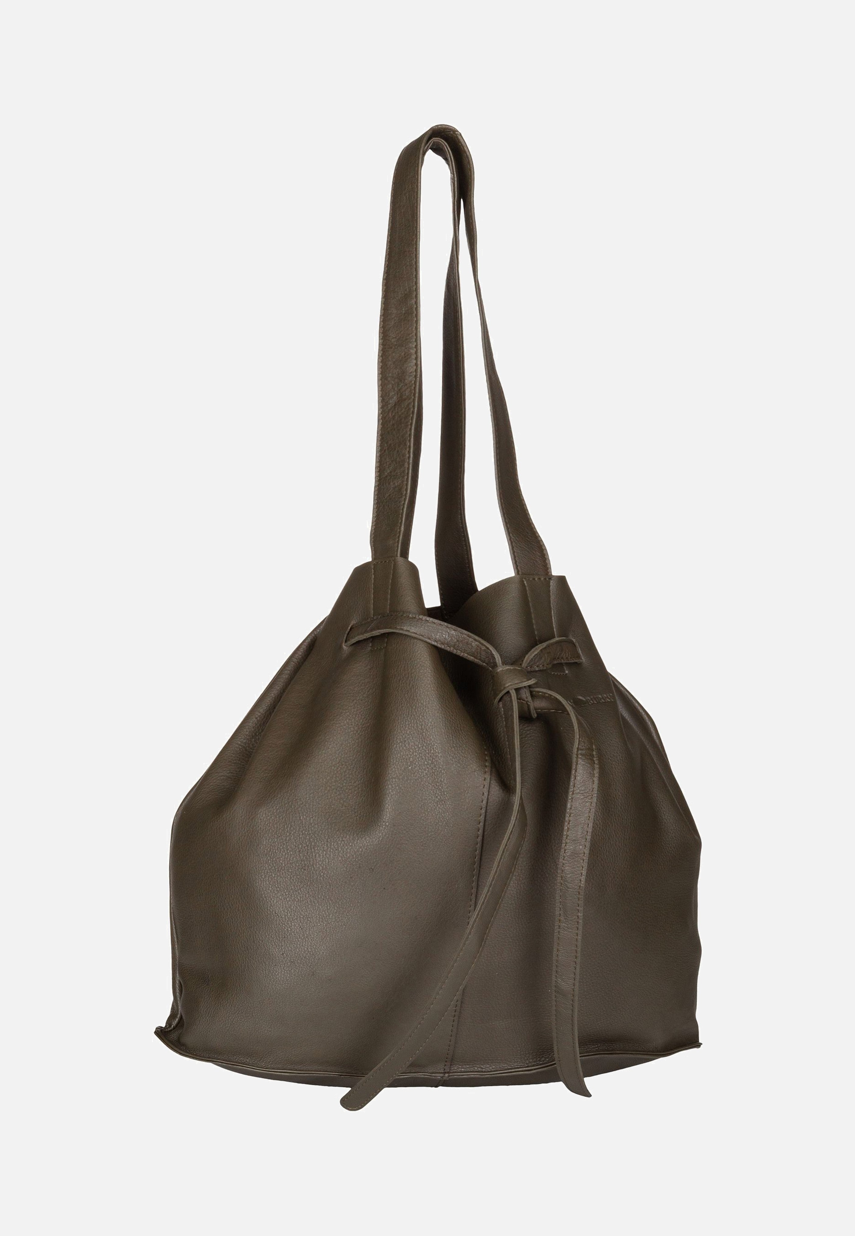 Greenburry Eva Nappa NR-2M Oliv Bucket Bag