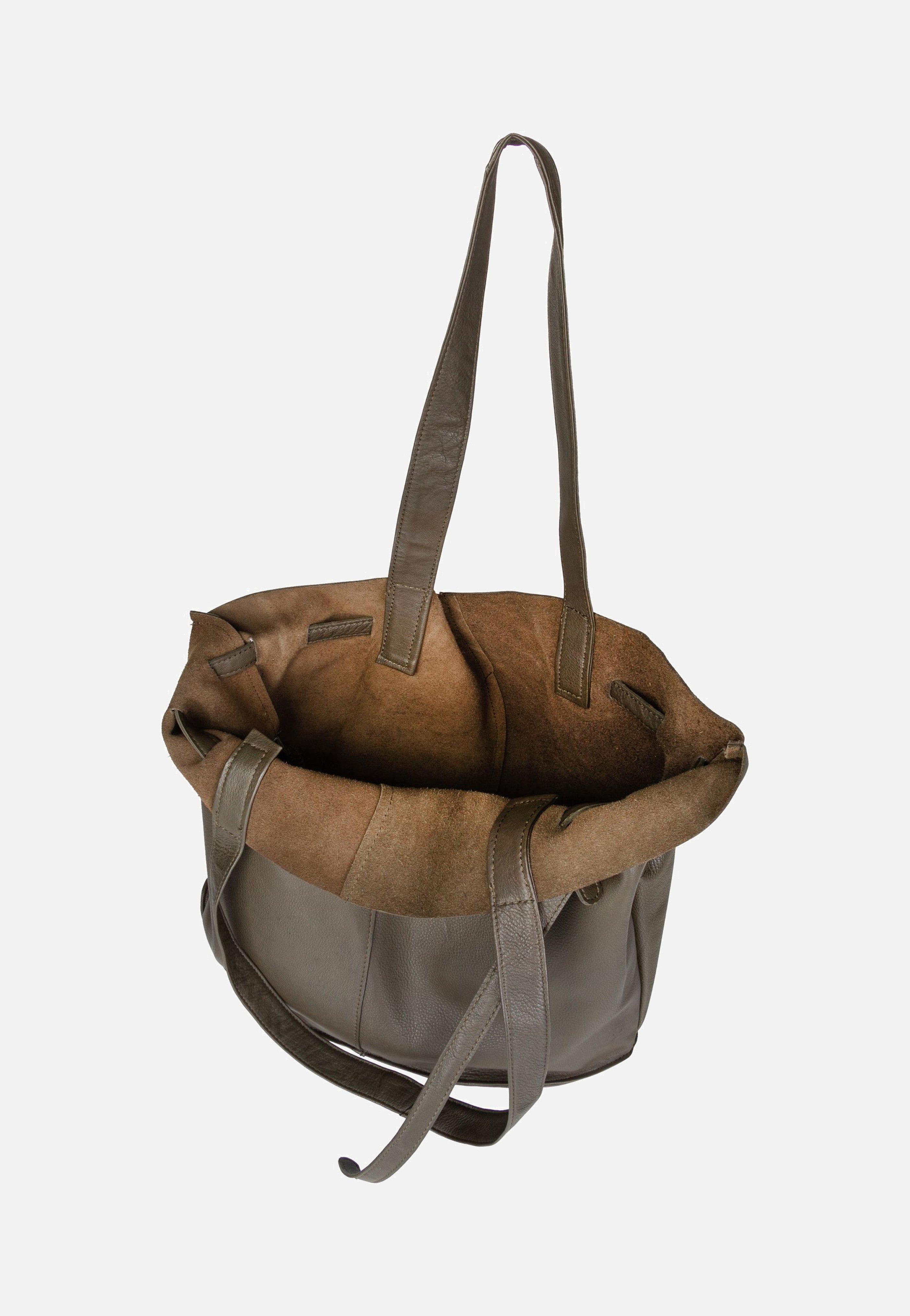 Greenburry Eva Nappa NR-2M Oliv Bucket Bag