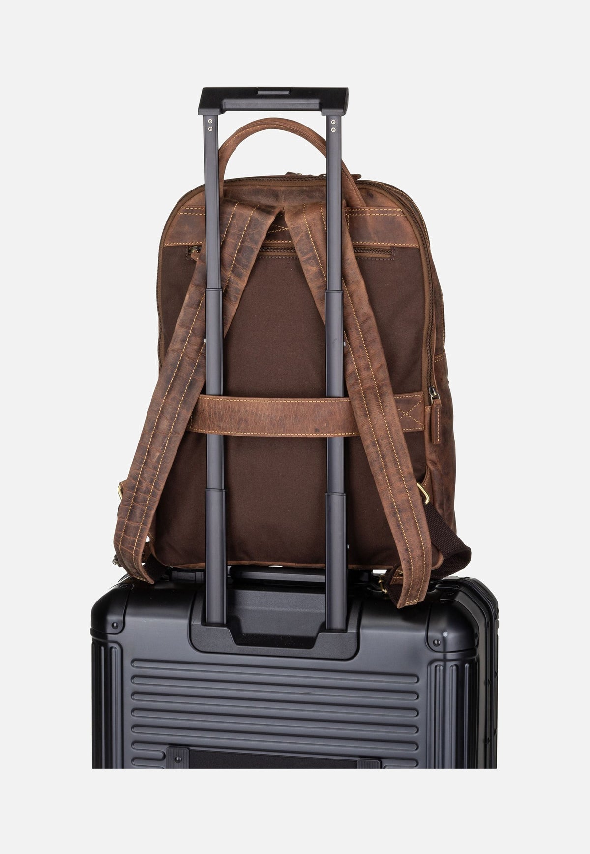 Greenburry Vintage 1531 Sattelbraun Rucksack