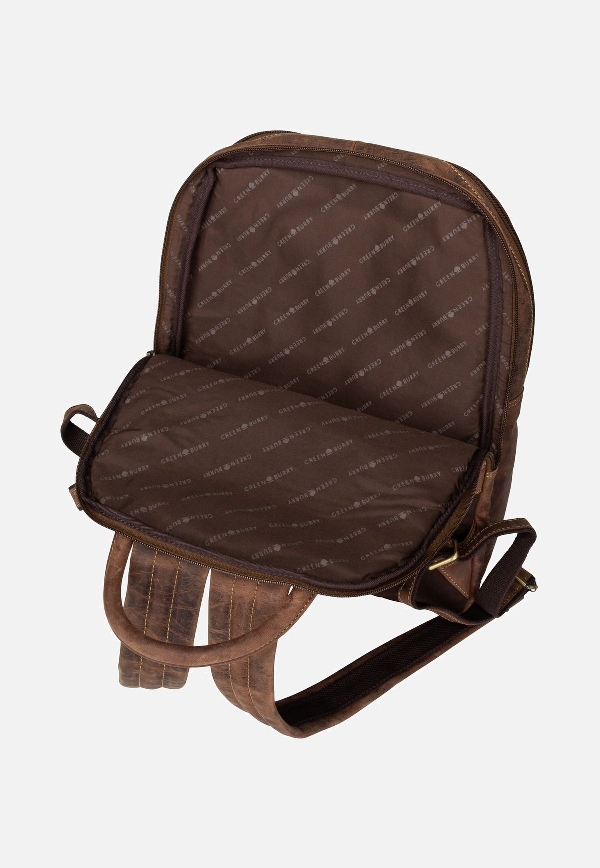 Greenburry Vintage 1531 Sattelbraun Rucksack