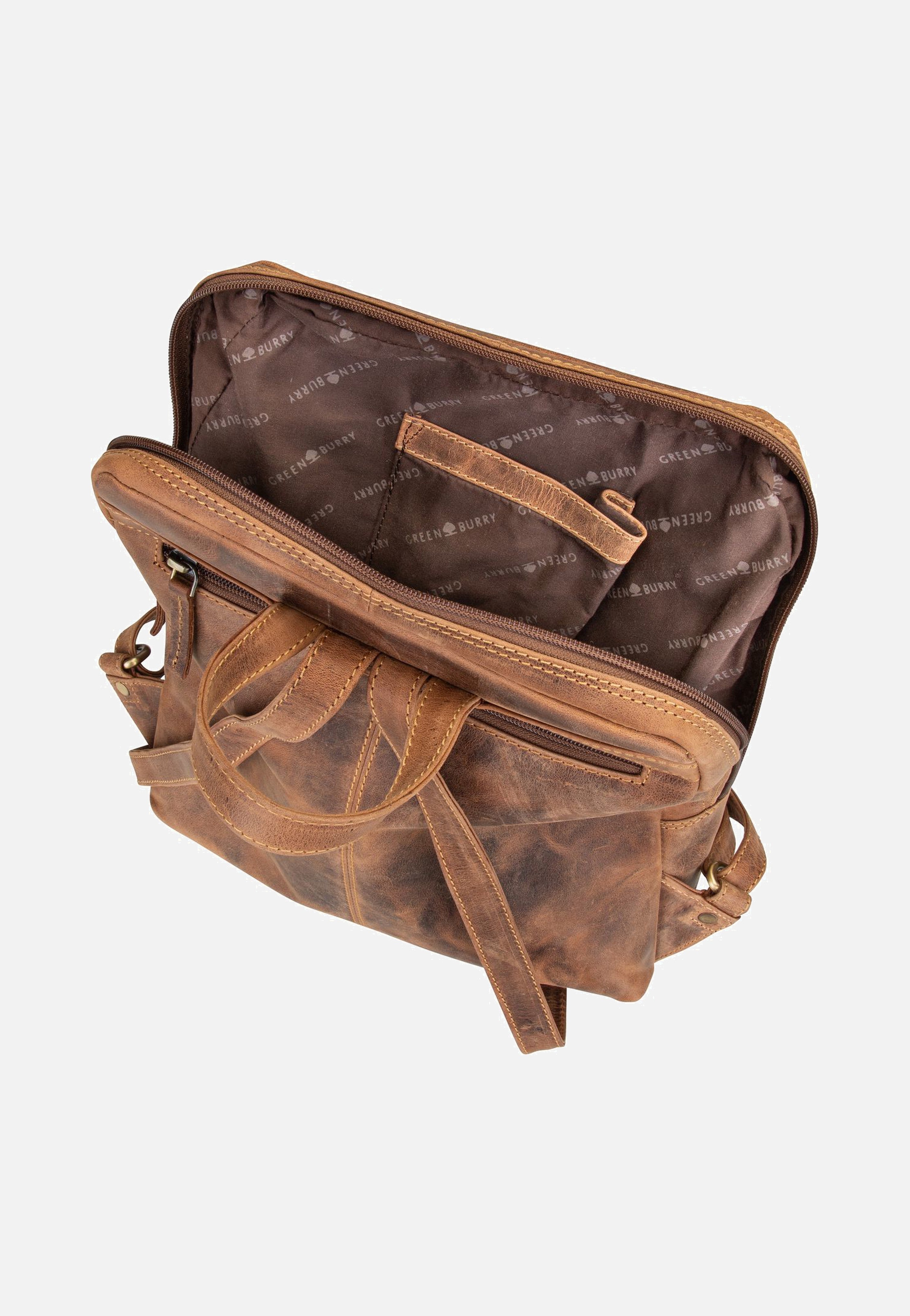 Greenburry Vintage 1536 Sattelbraun Rucksack