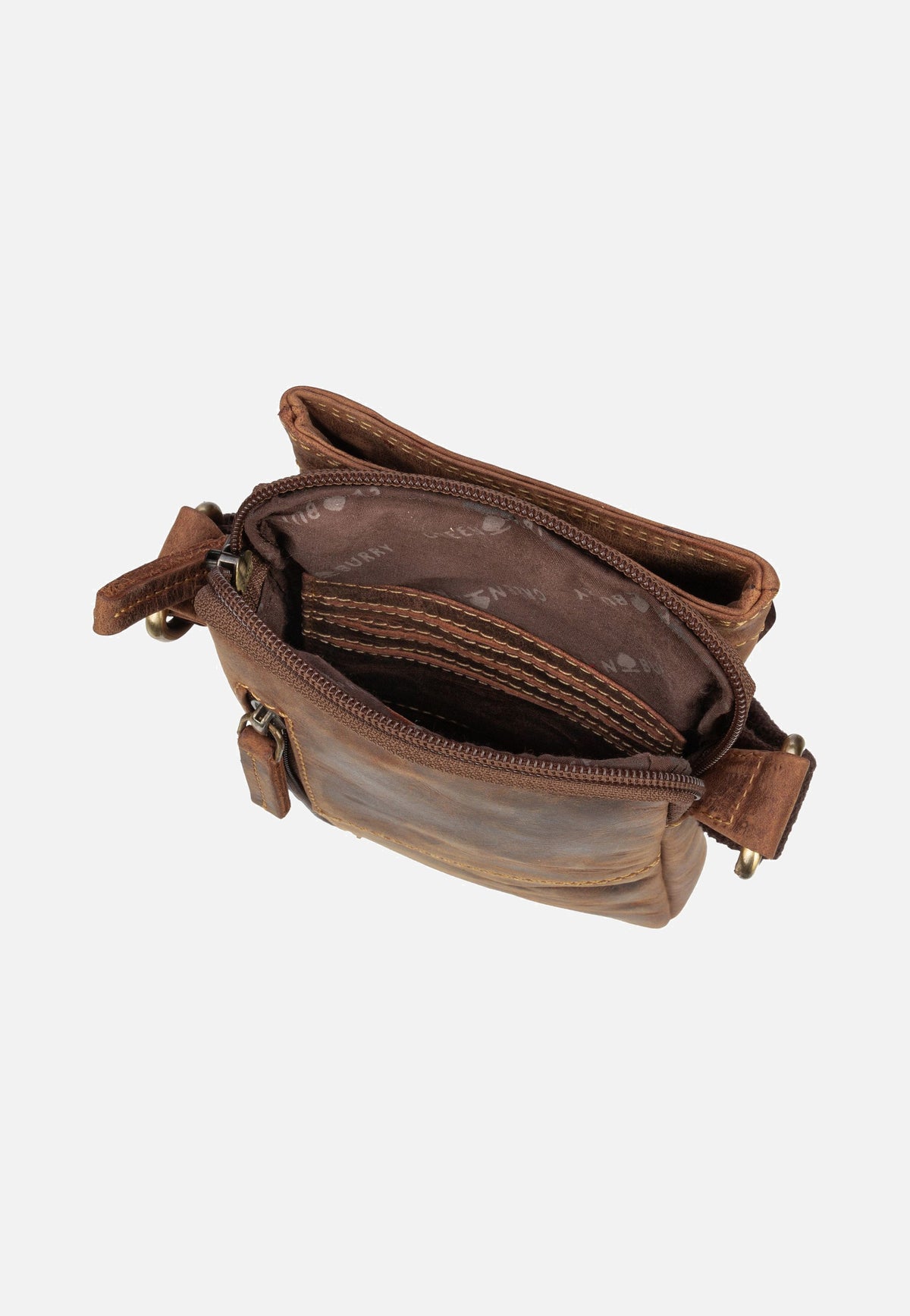 Greenburry Vintage 1553 Mobile Sattelbraun Handytasche