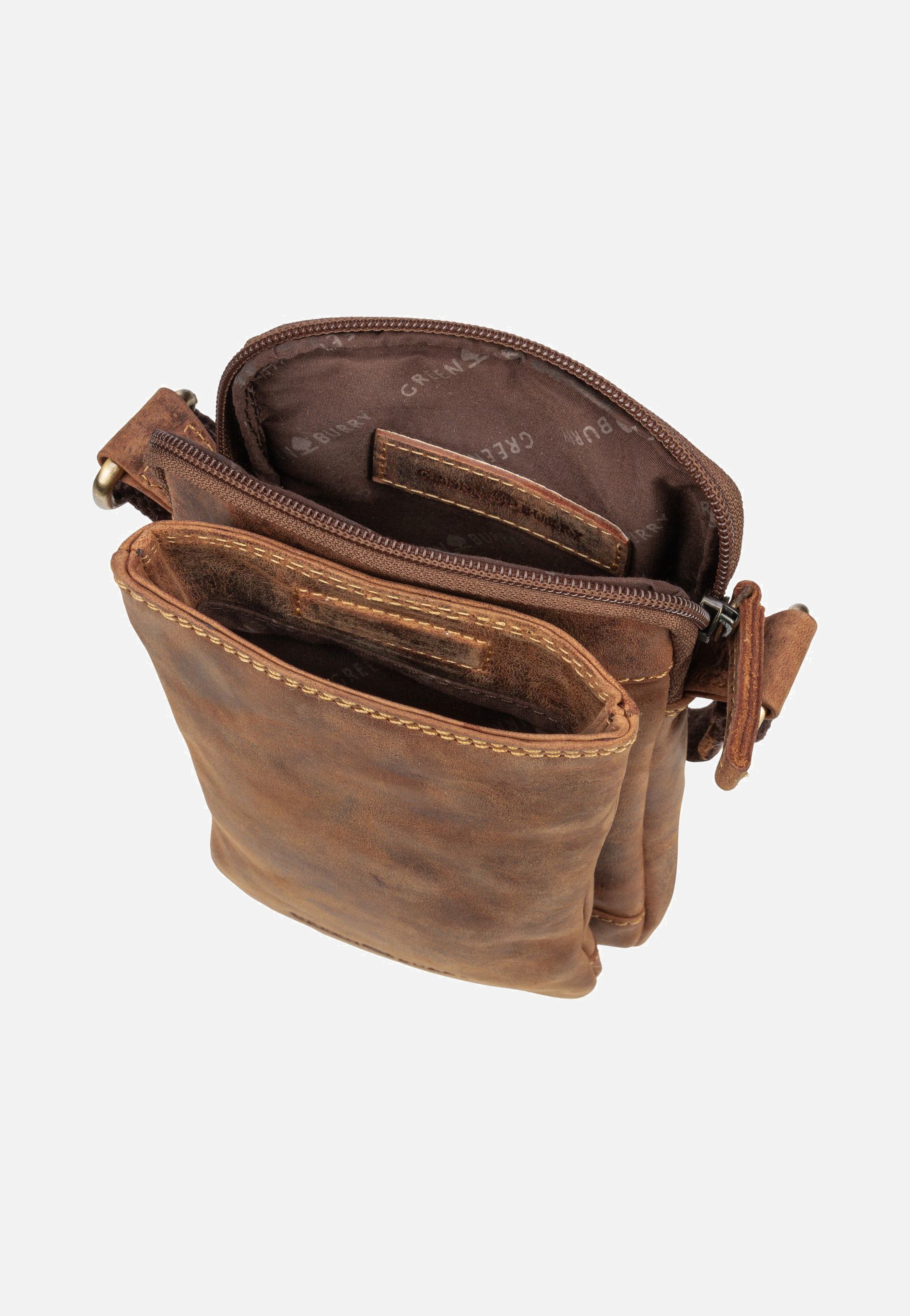 Greenburry Vintage 1553 Mobile Sattelbraun Handytasche
