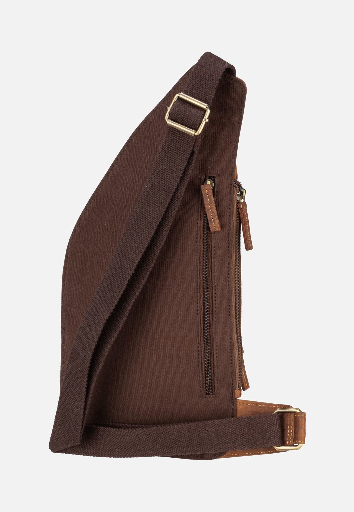 Greenburry Vintage 1559 Bodybag Sattelbraun Sling Bag