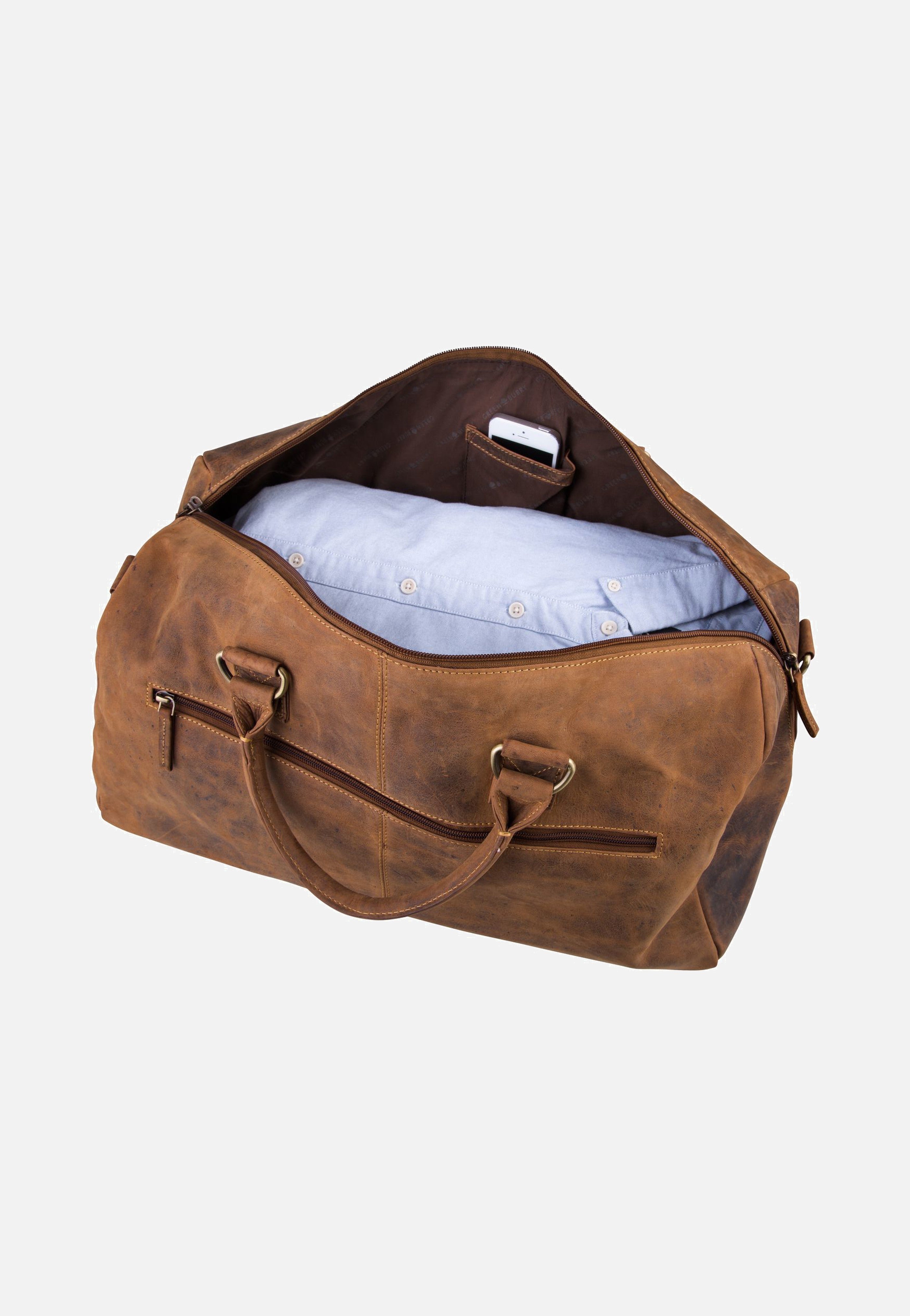 Greenburry Vintage 1606 Brown Weekender