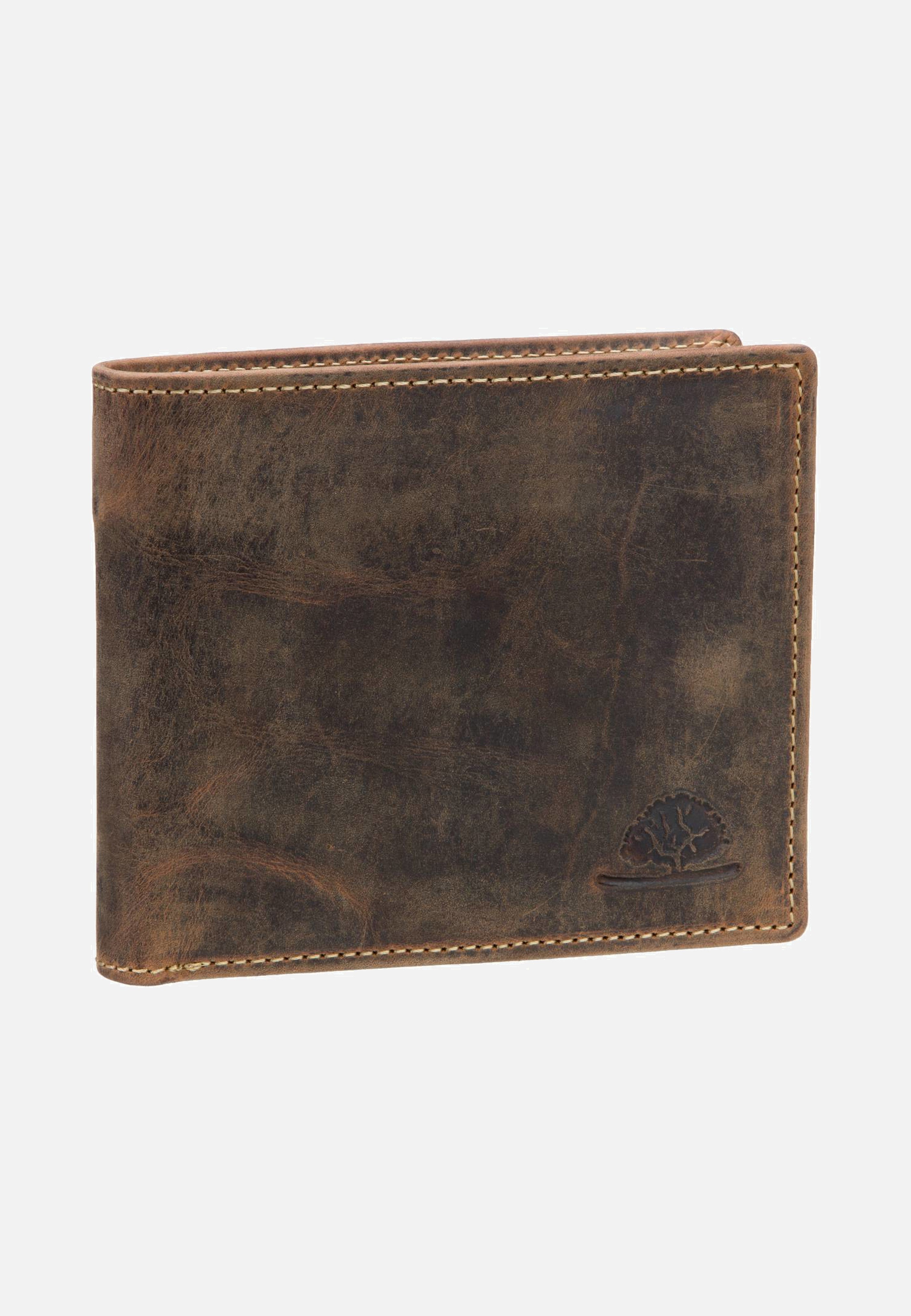 Greenburry Vintage 1672 Brown Portemonnaie