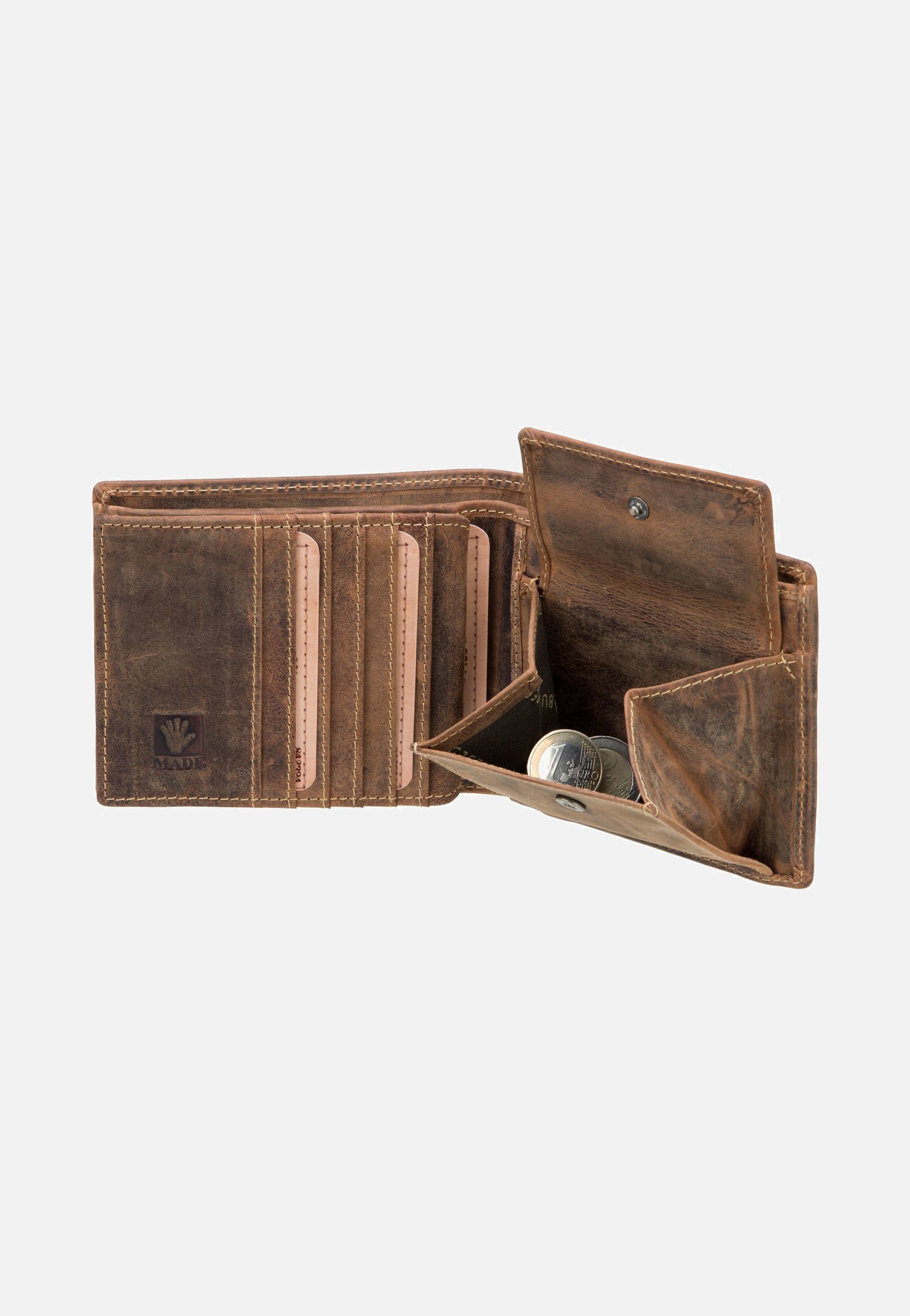 Greenburry Vintage 1672 Brown Portemonnaie