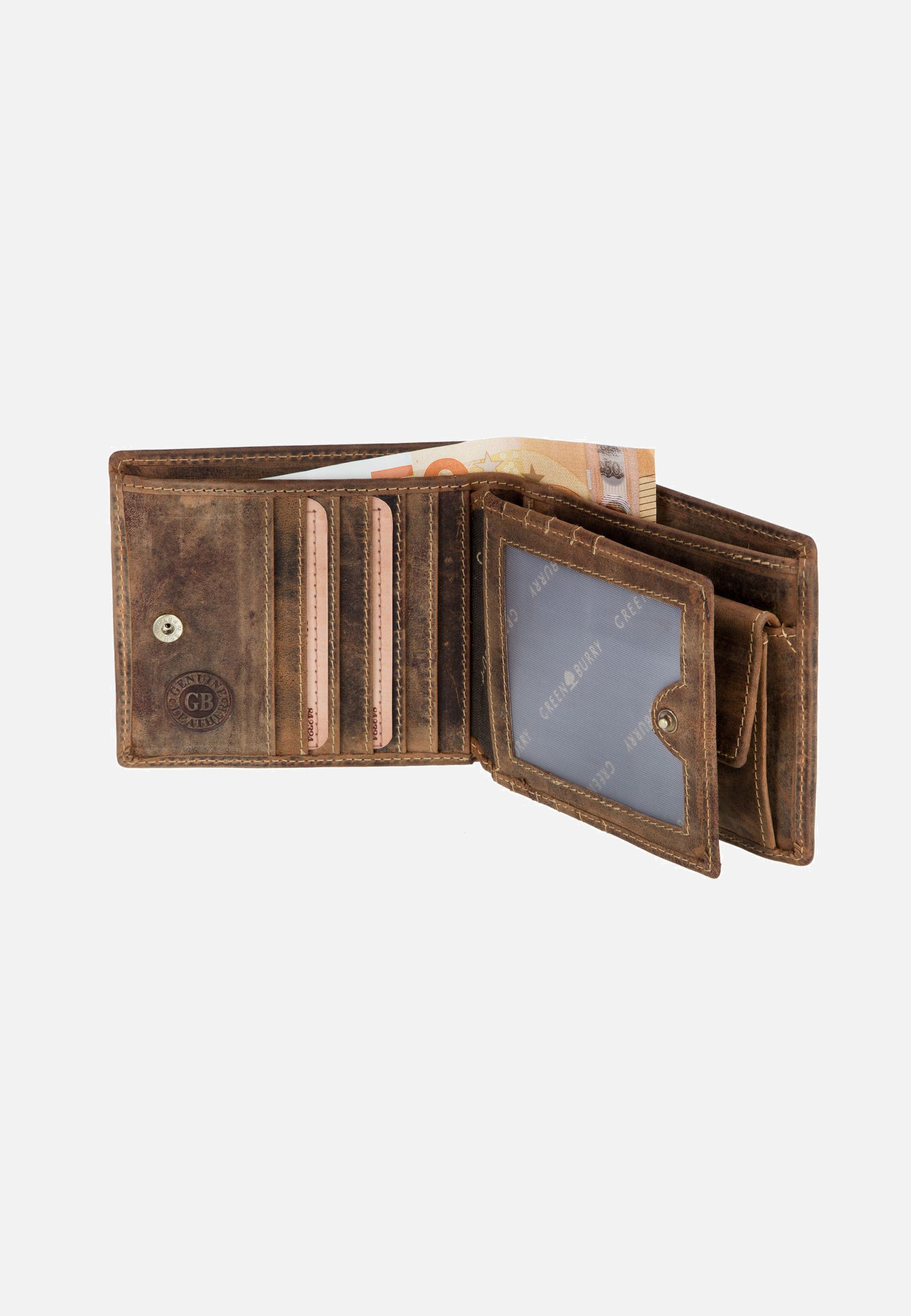 Greenburry Vintage 1672 Brown Portemonnaie