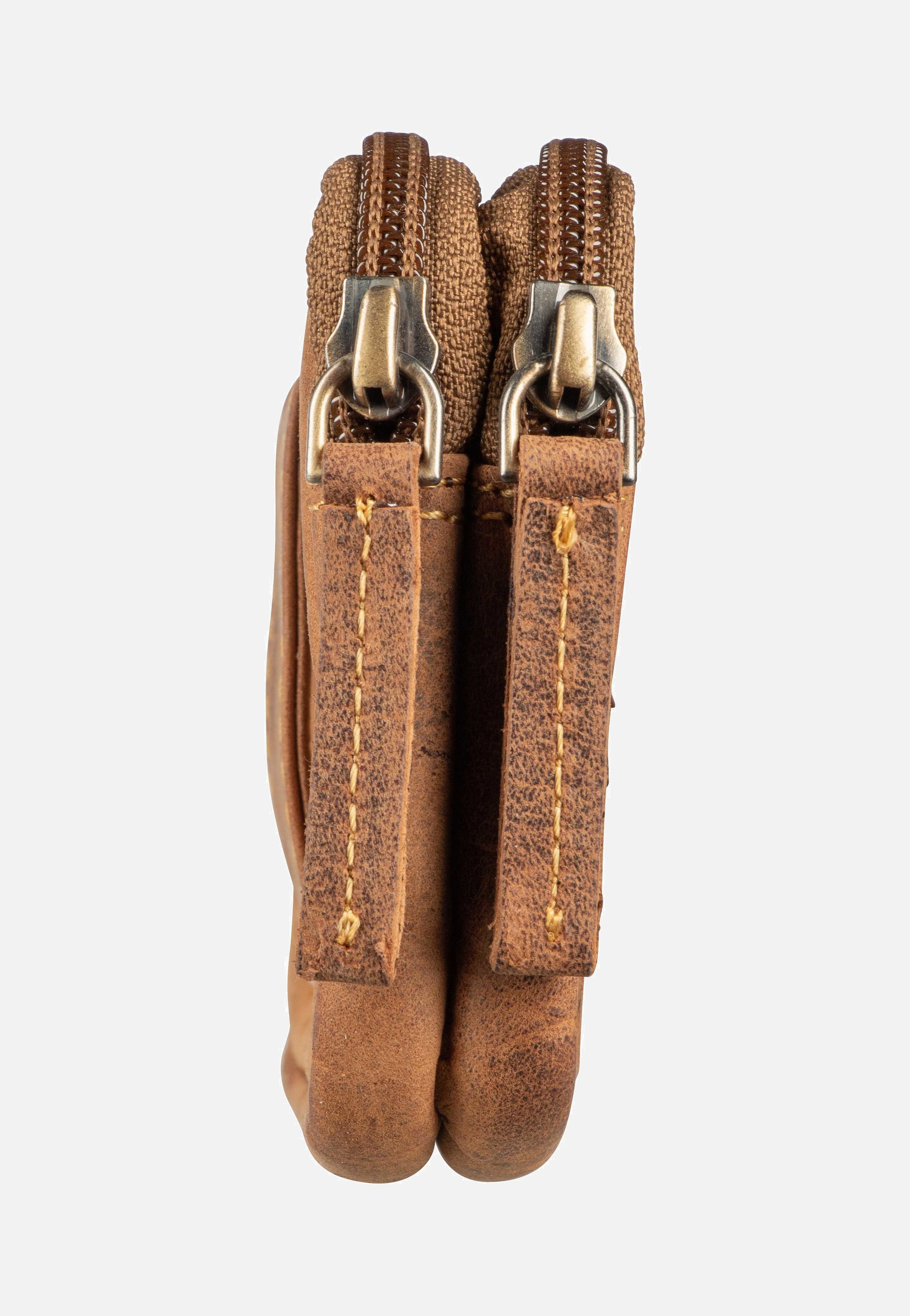 Greenburry Vintage 1688 Antikbraun Schlüsseletui