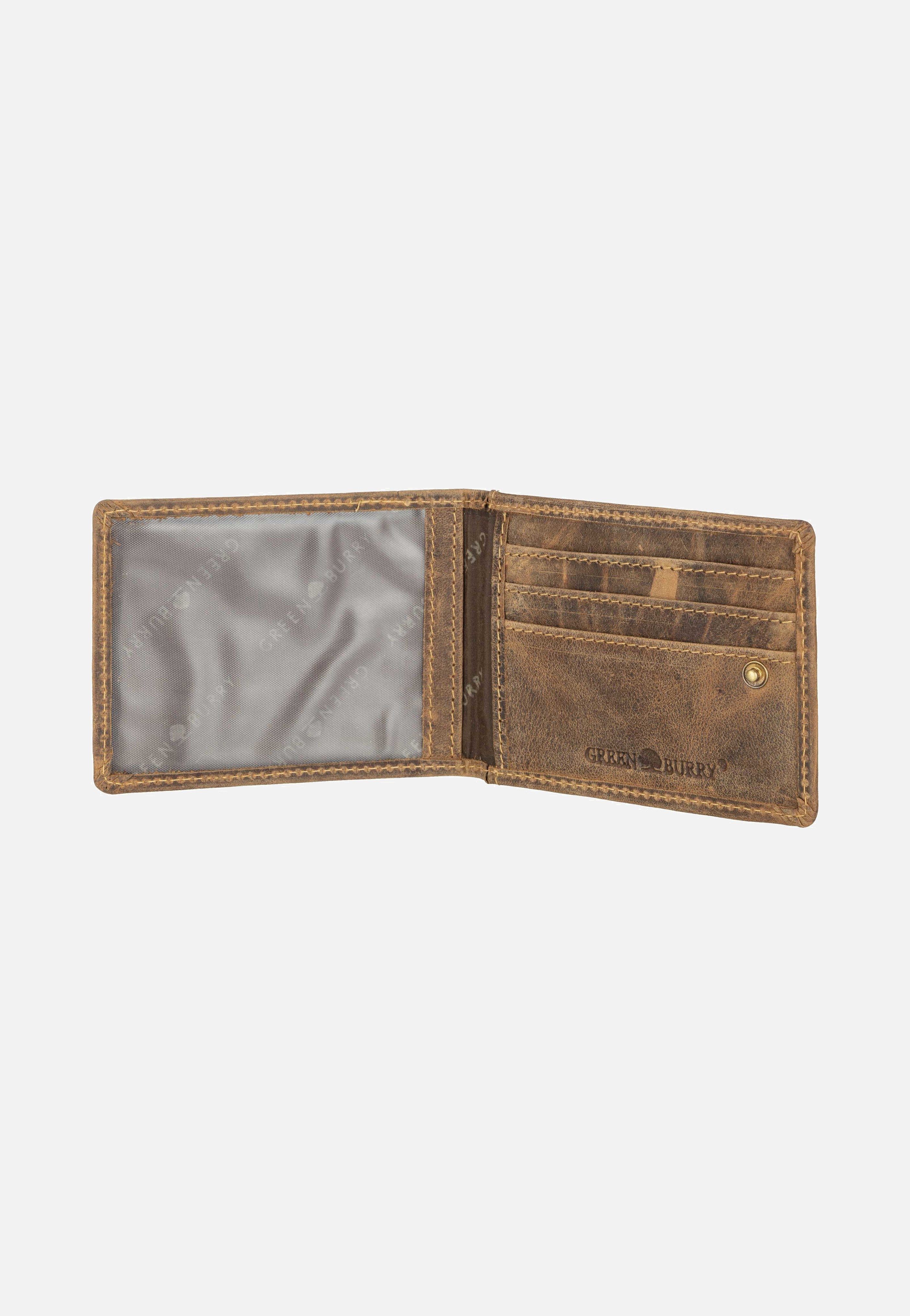 Greenburry Vintage 1702 Brown Portemonnaie