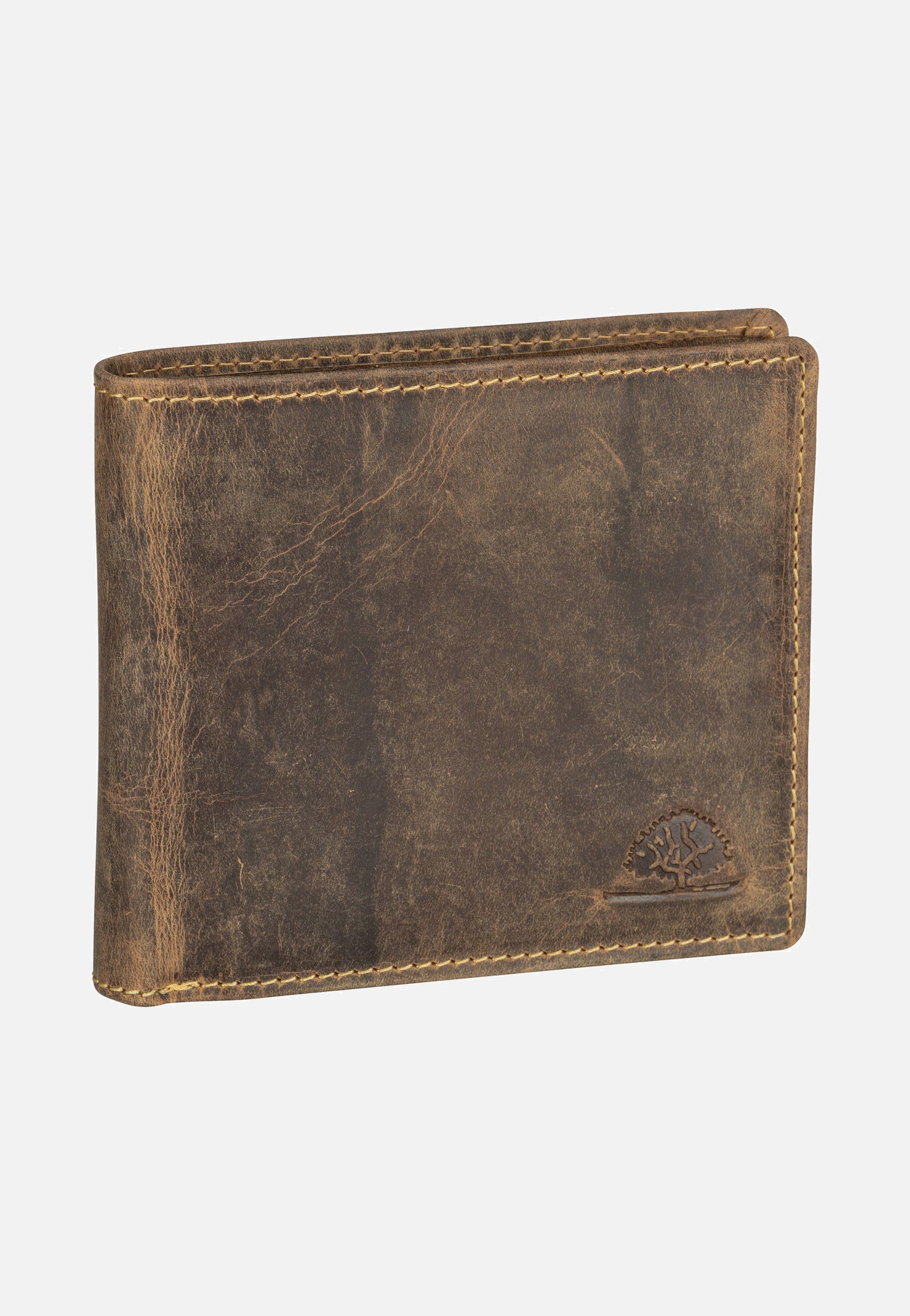 Greenburry Vintage 1702 Brown Portemonnaie