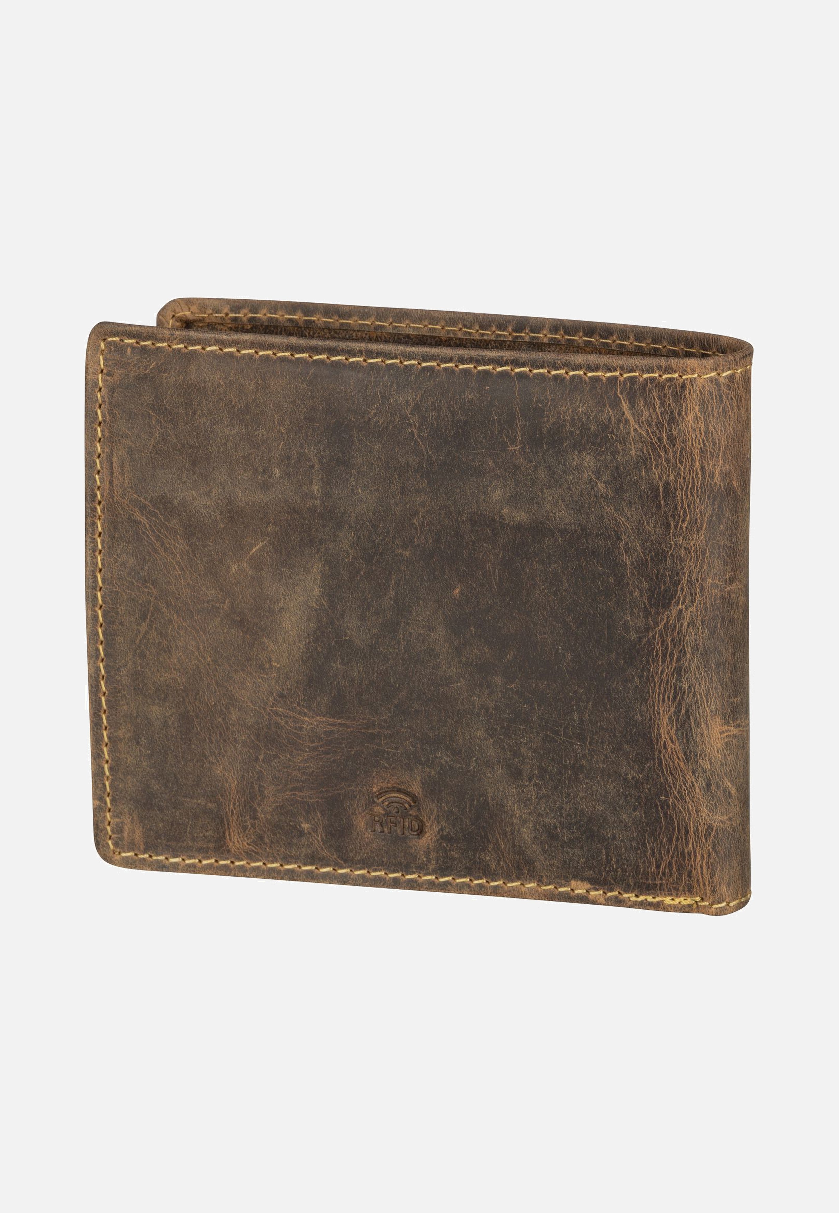 Greenburry Vintage 1702 Brown Portemonnaie