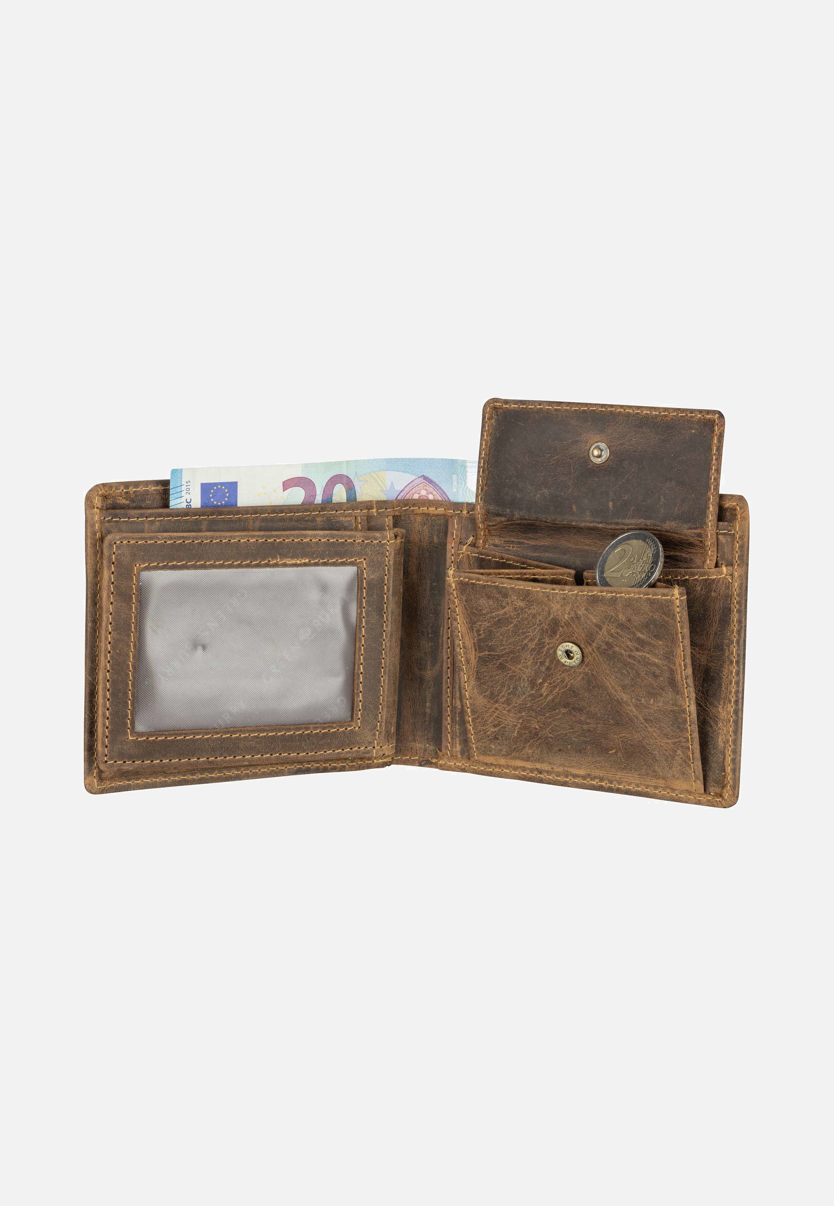 Greenburry Vintage 1702 Brown Portemonnaie