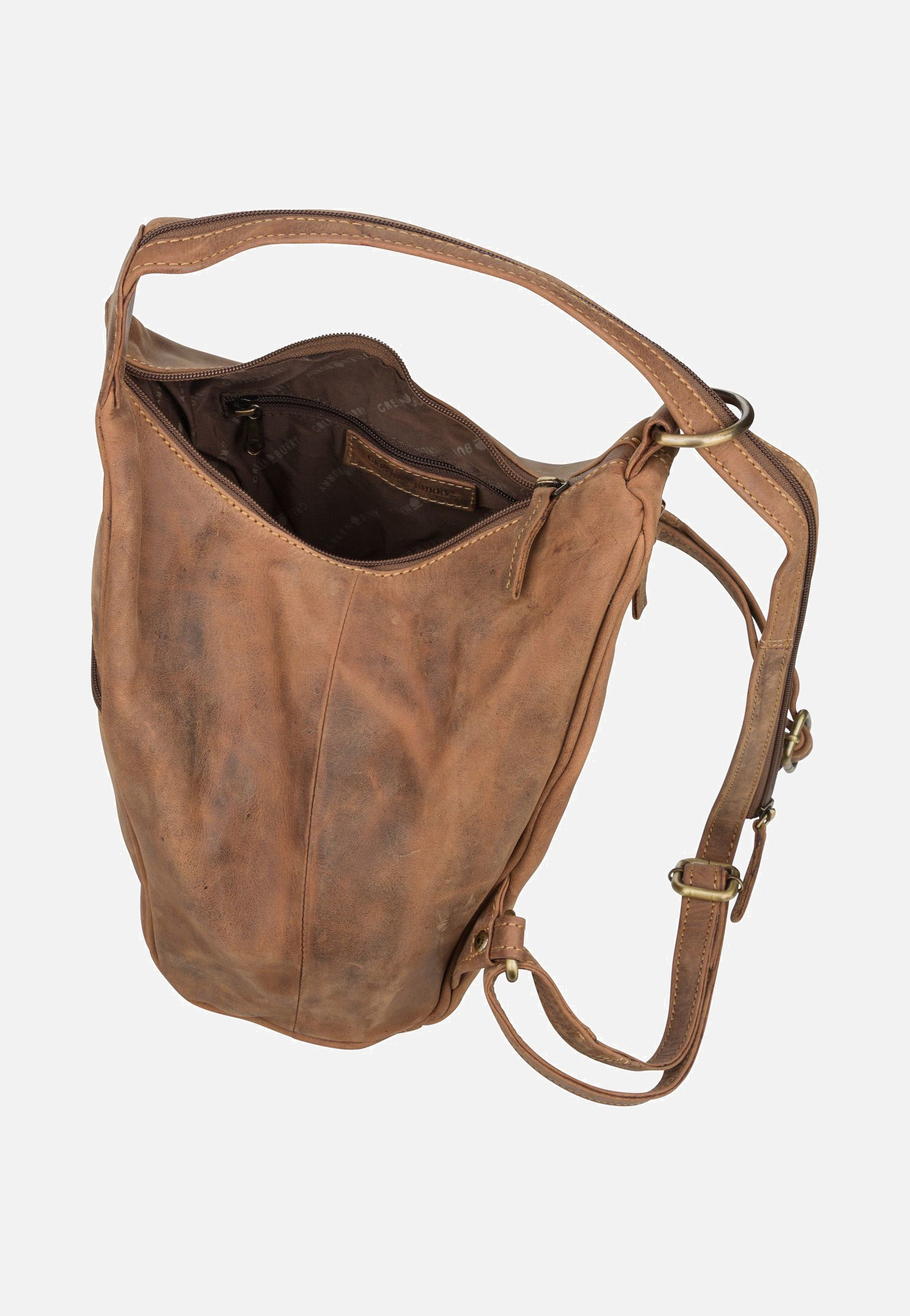 Greenburry Vintage 1717 Brown Rucksack