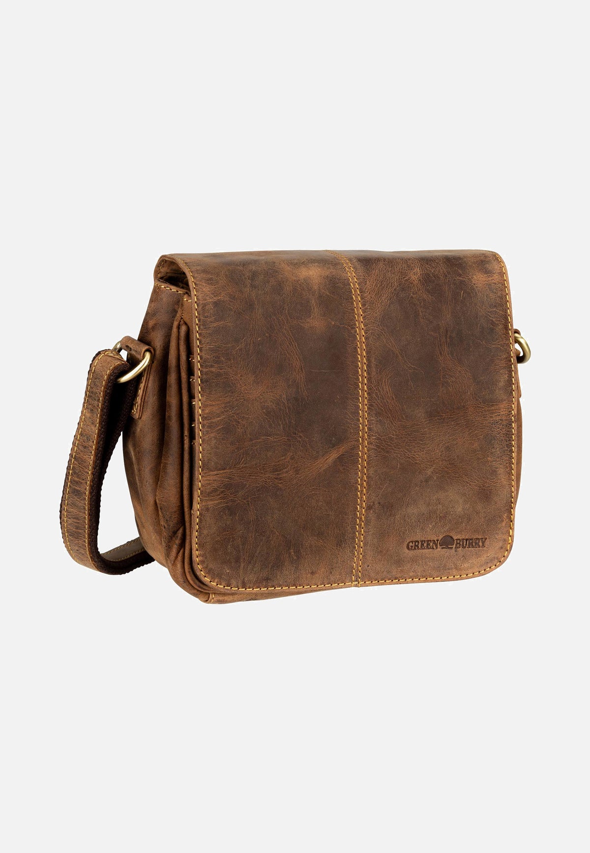 Greenburry Vintage 1724 Sattelbraun Saddle Bag