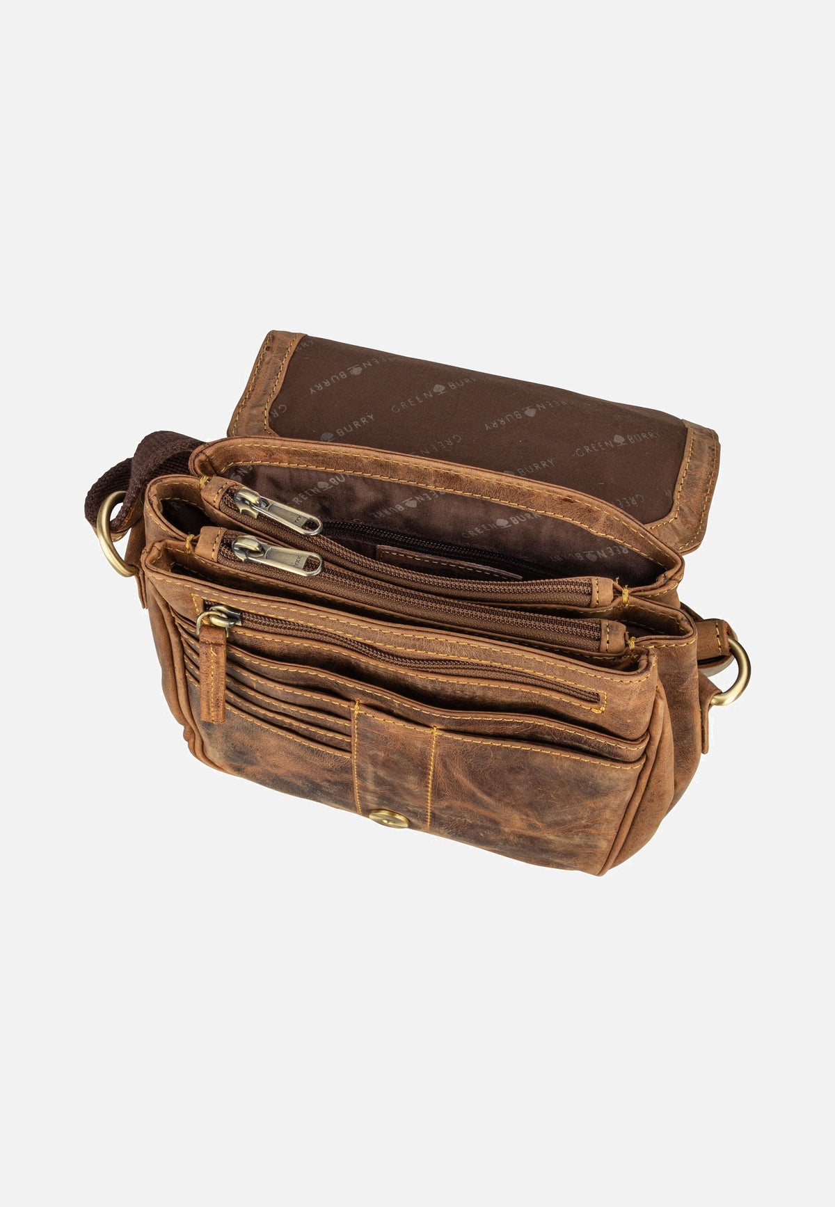 Greenburry Vintage 1724 Sattelbraun Saddle Bag