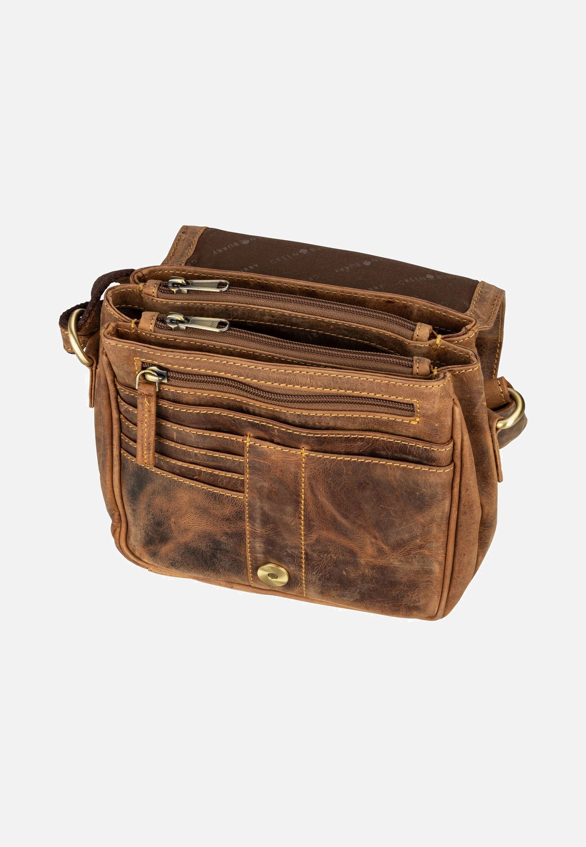 Greenburry Vintage 1724 Sattelbraun Saddle Bag