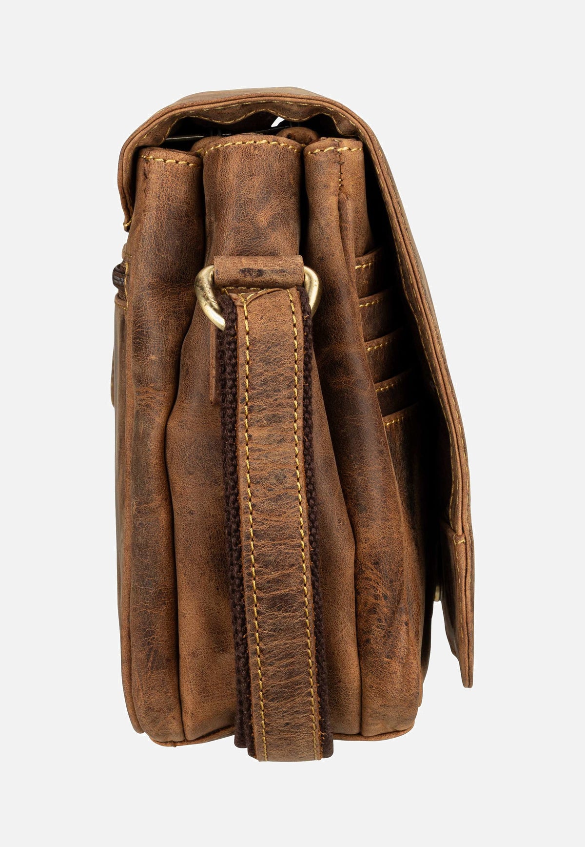 Greenburry Vintage 1724 Sattelbraun Saddle Bag