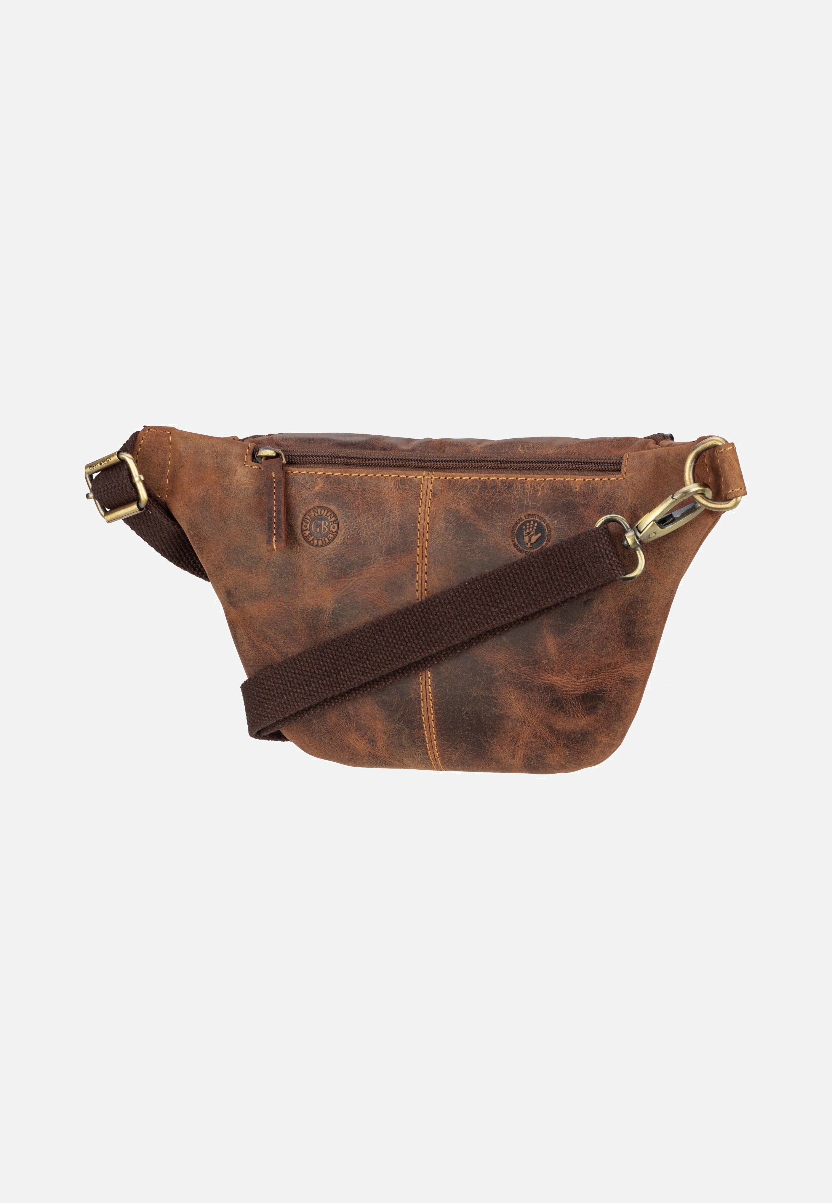 Greenburry Vintage 1743C Waist Bag Sattelbraun Bauchtasche