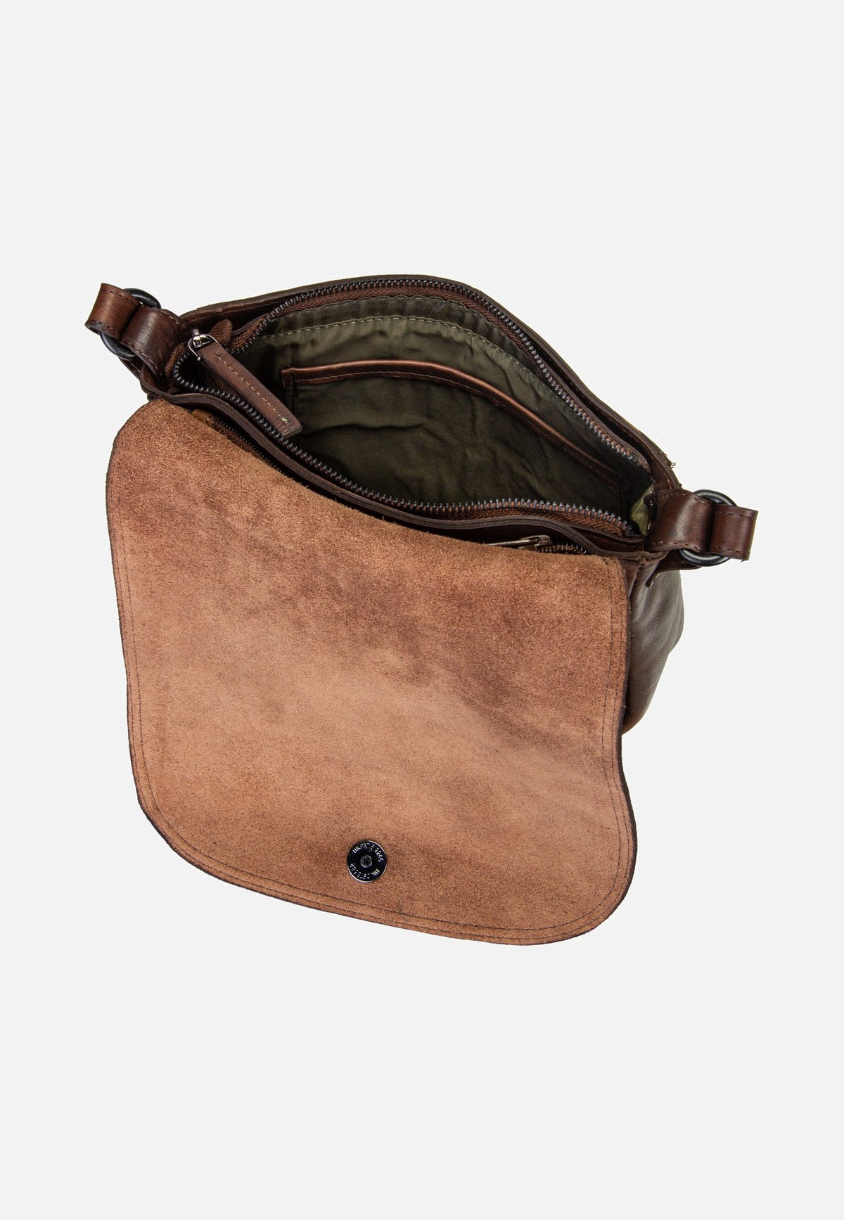 Greenburry Newport 2121 Coffee Crossbody Bag
