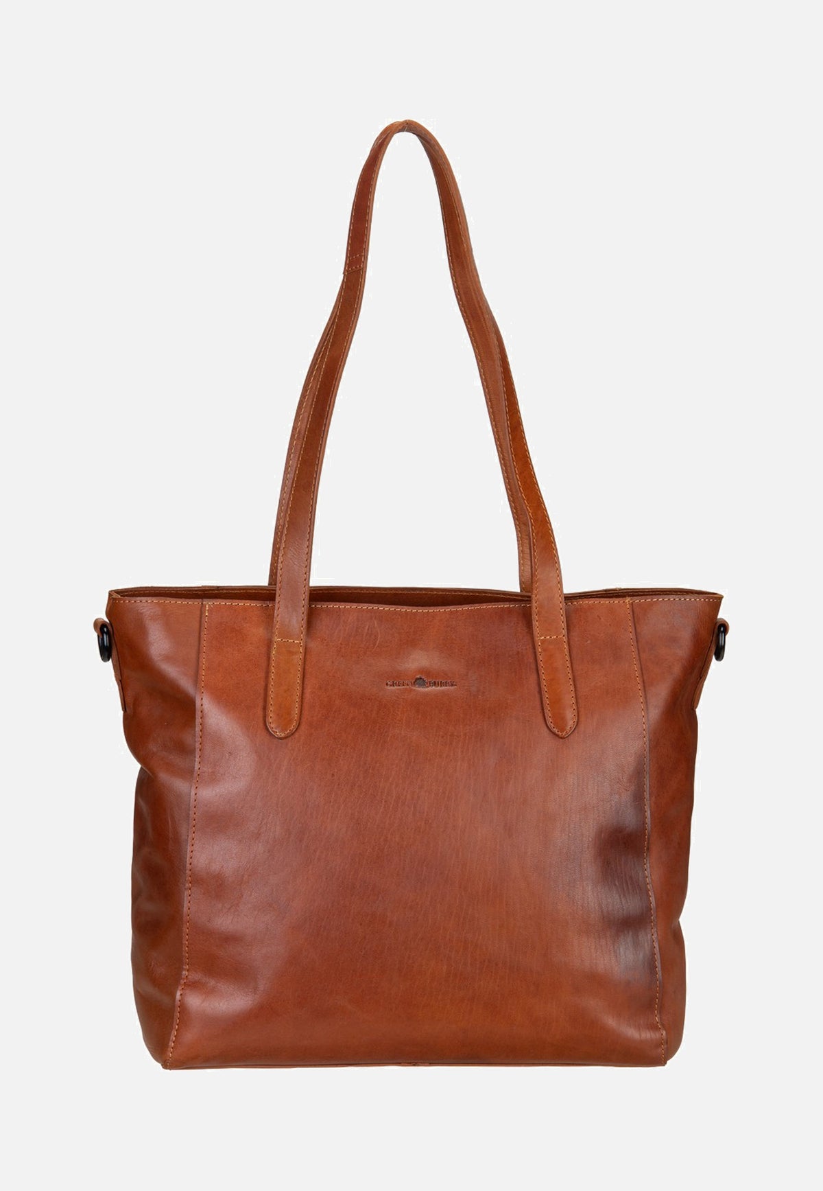 Greenburry Newport Business 2106 Caramel Shopper