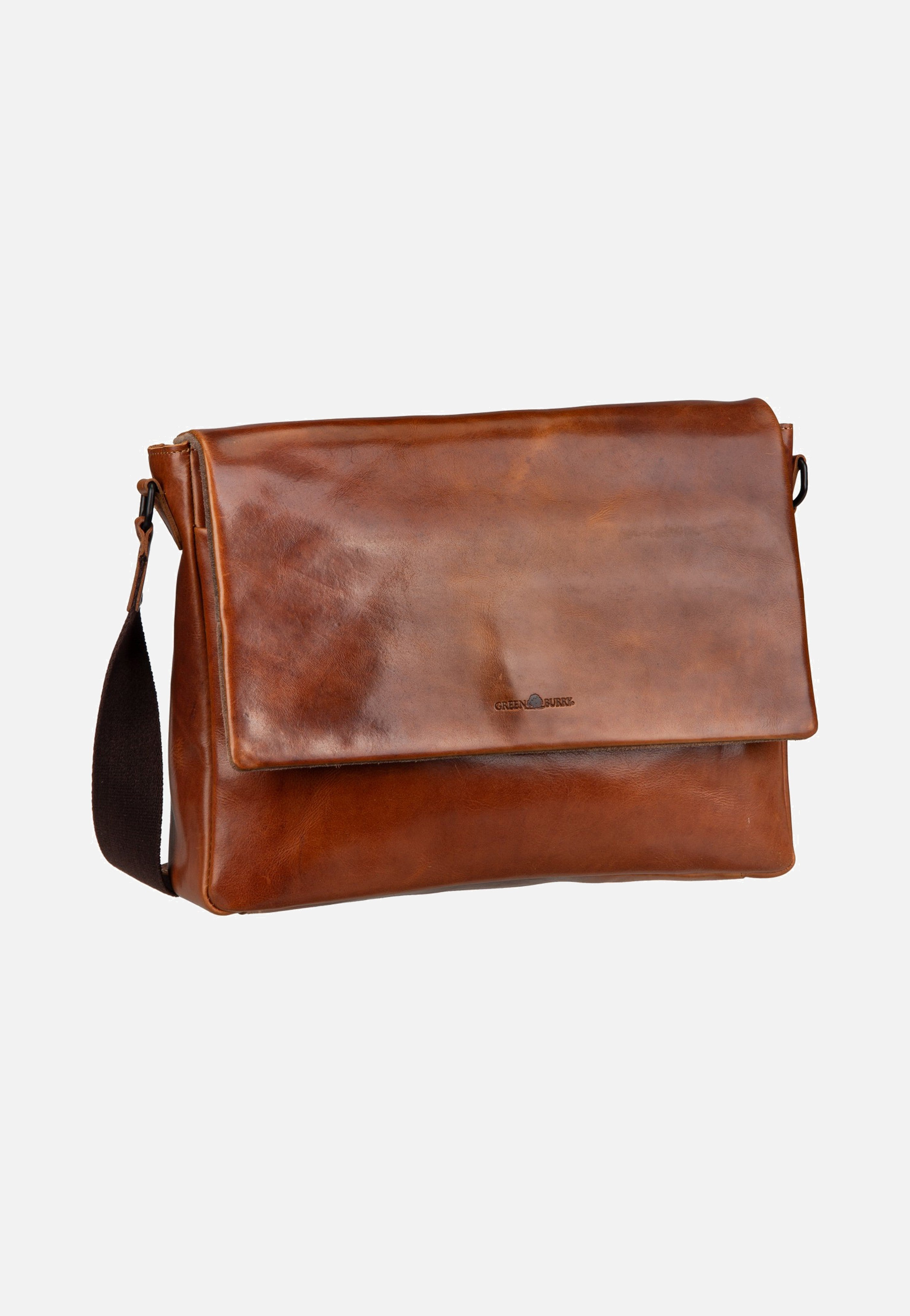 Greenburry Newport Umhänger Large Caramel Messenger Bag