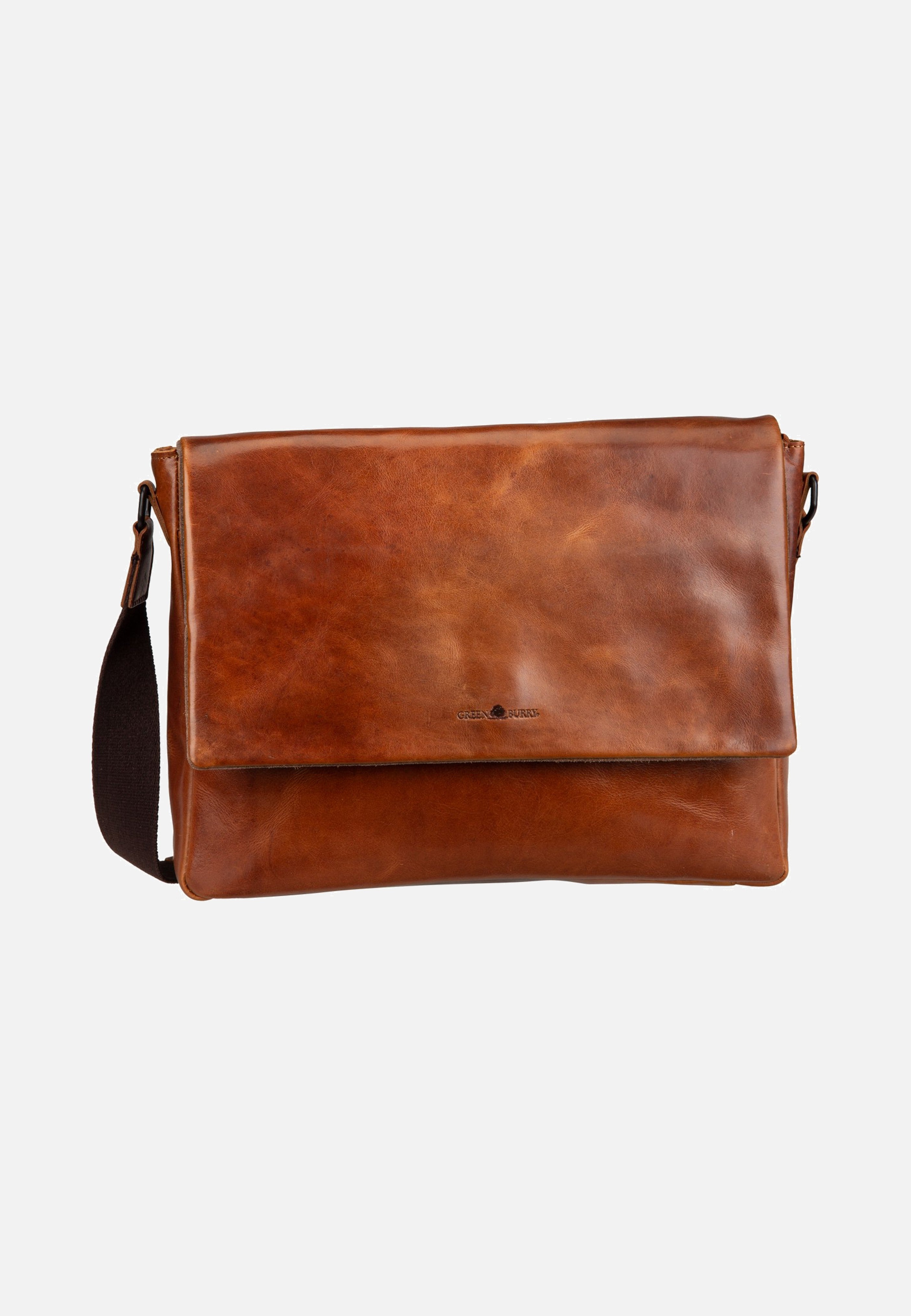 Greenburry Newport Umhänger Large Caramel Messenger Bag