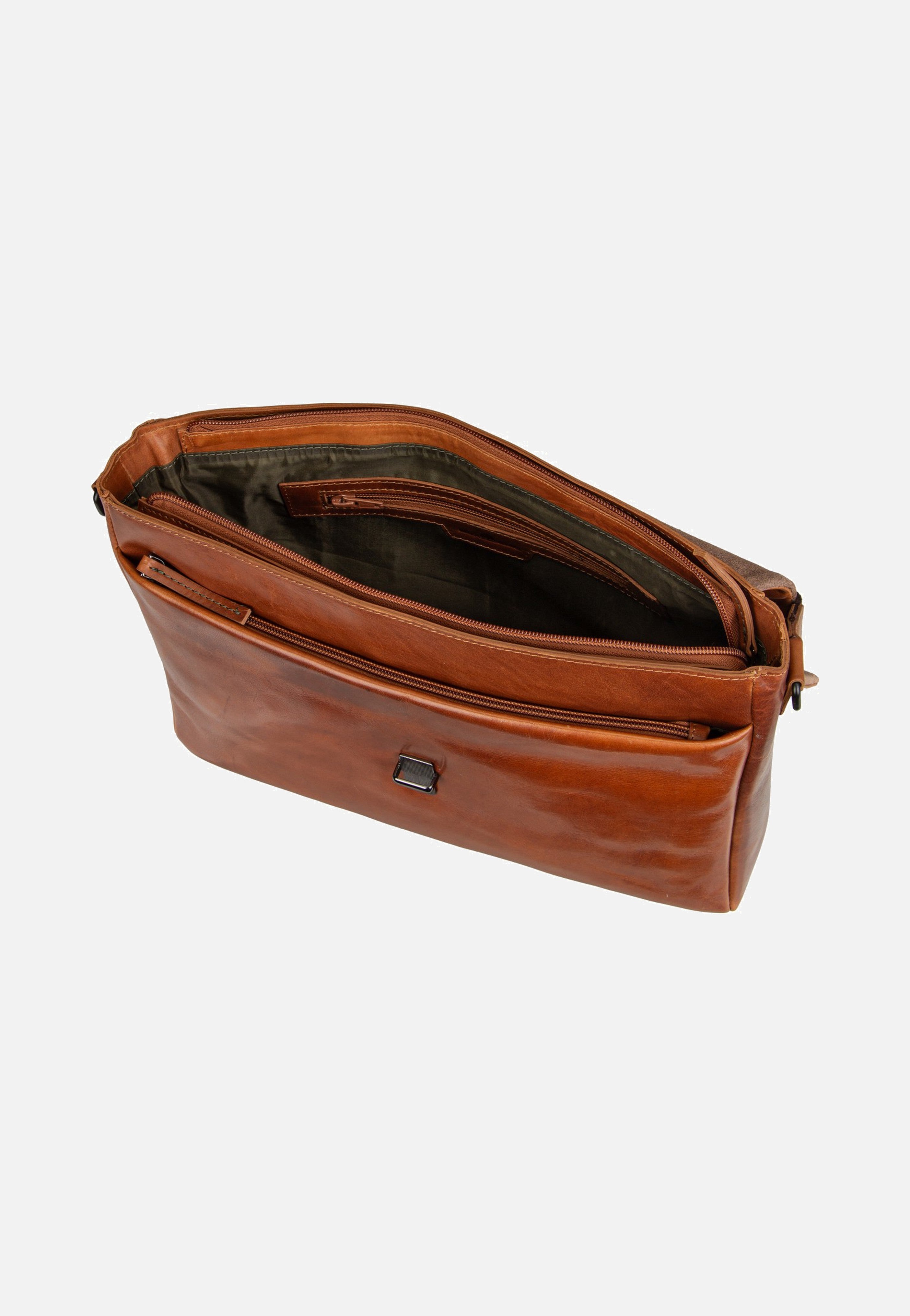 Greenburry Newport Umhänger Large Caramel Messenger Bag