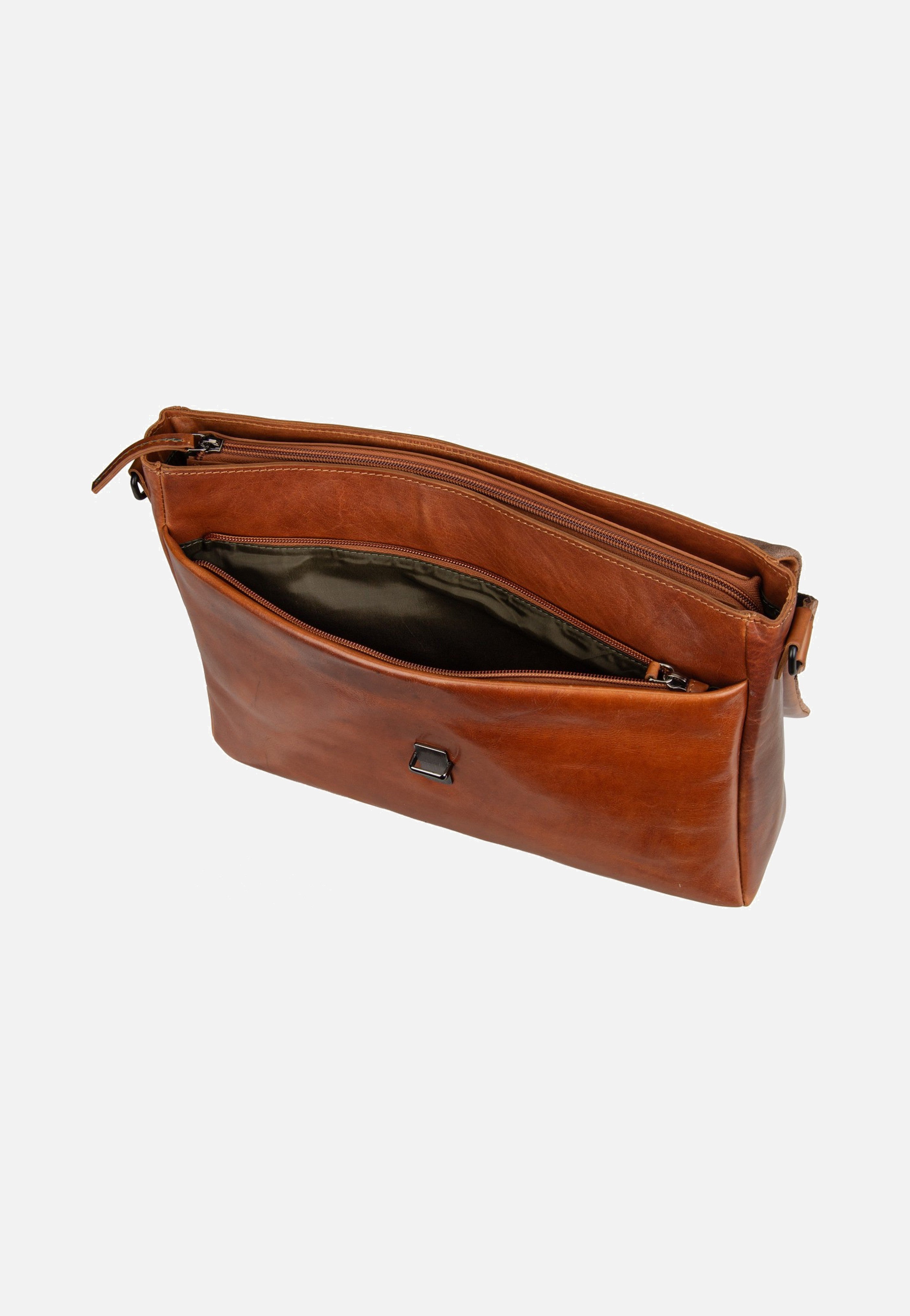Greenburry Newport Umhänger Large Caramel Messenger Bag