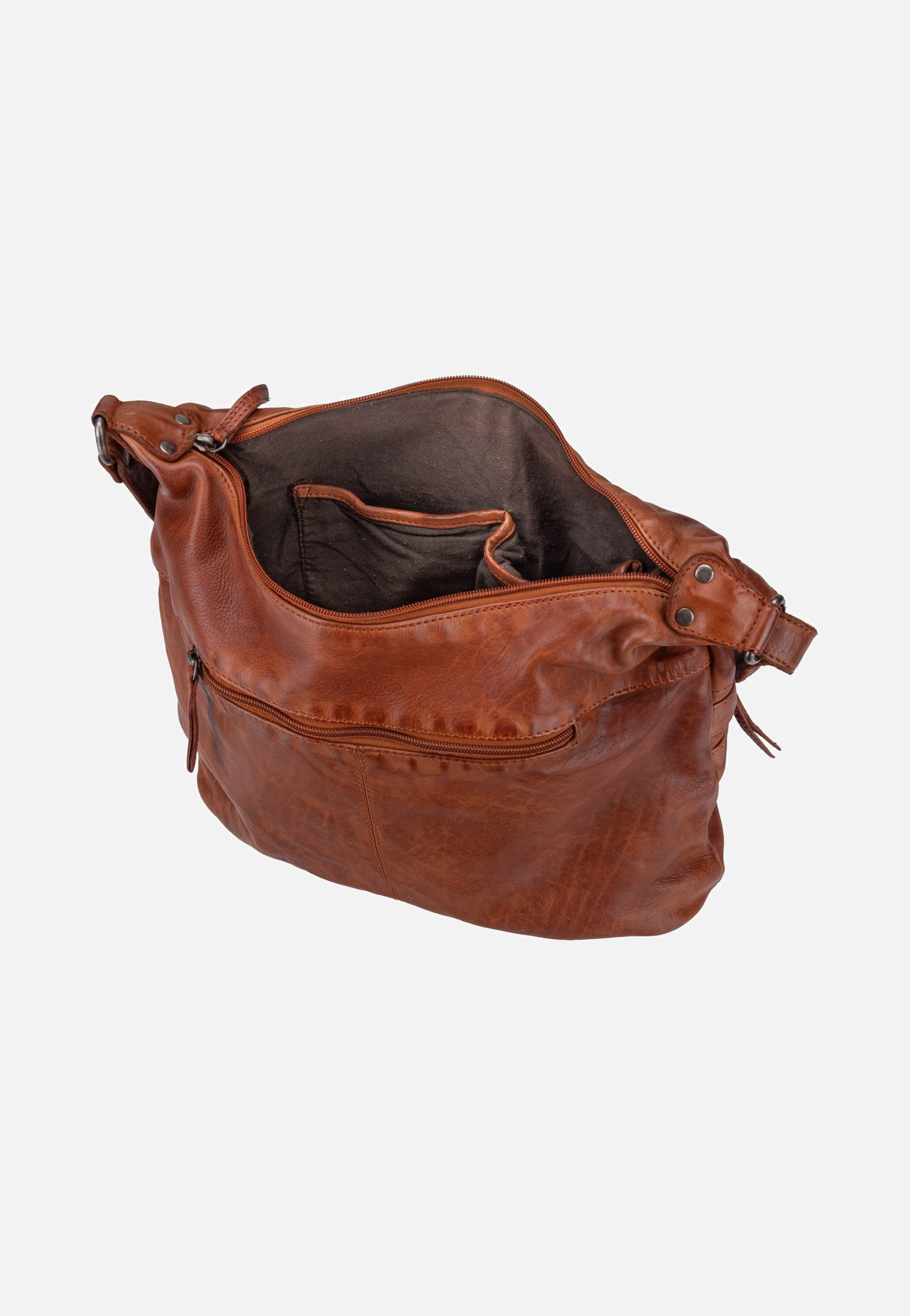 Greenburry Torro Lavado 1320 Peanut Nut Hobo Bag