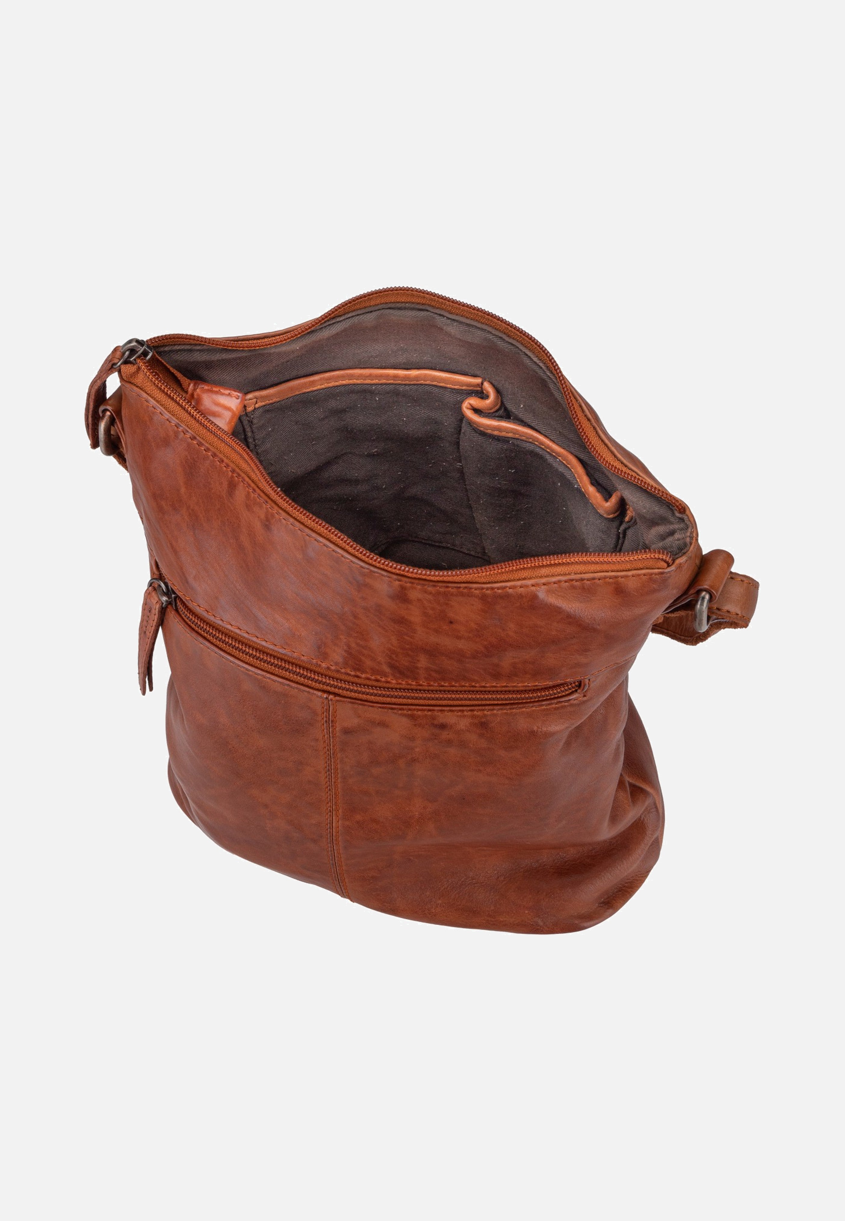 Greenburry Torro Lavado 1321 Peanut Nut Crossbody Bag