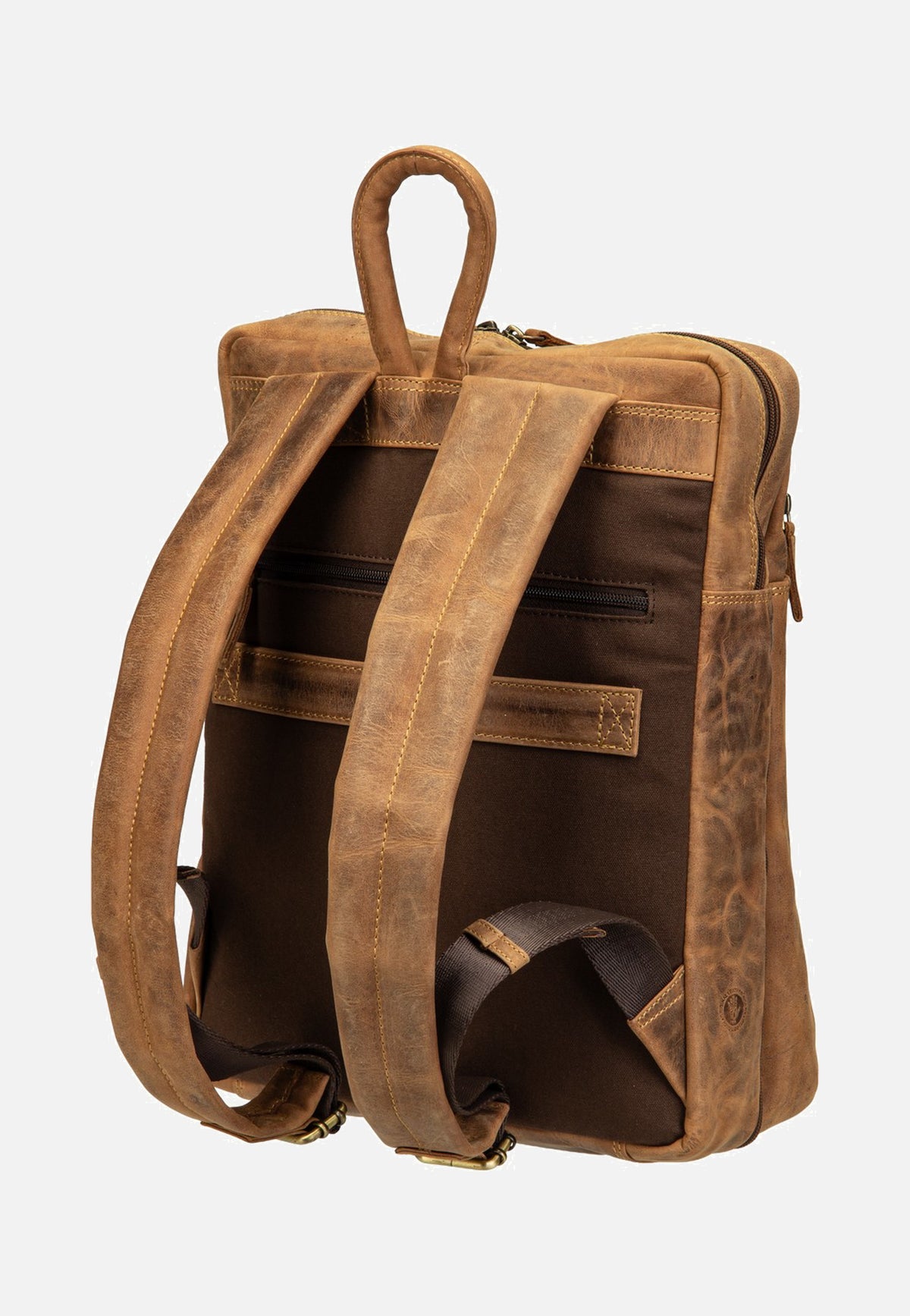 Greenburry Vintage Business Project 1 Sattelbraun Rucksack