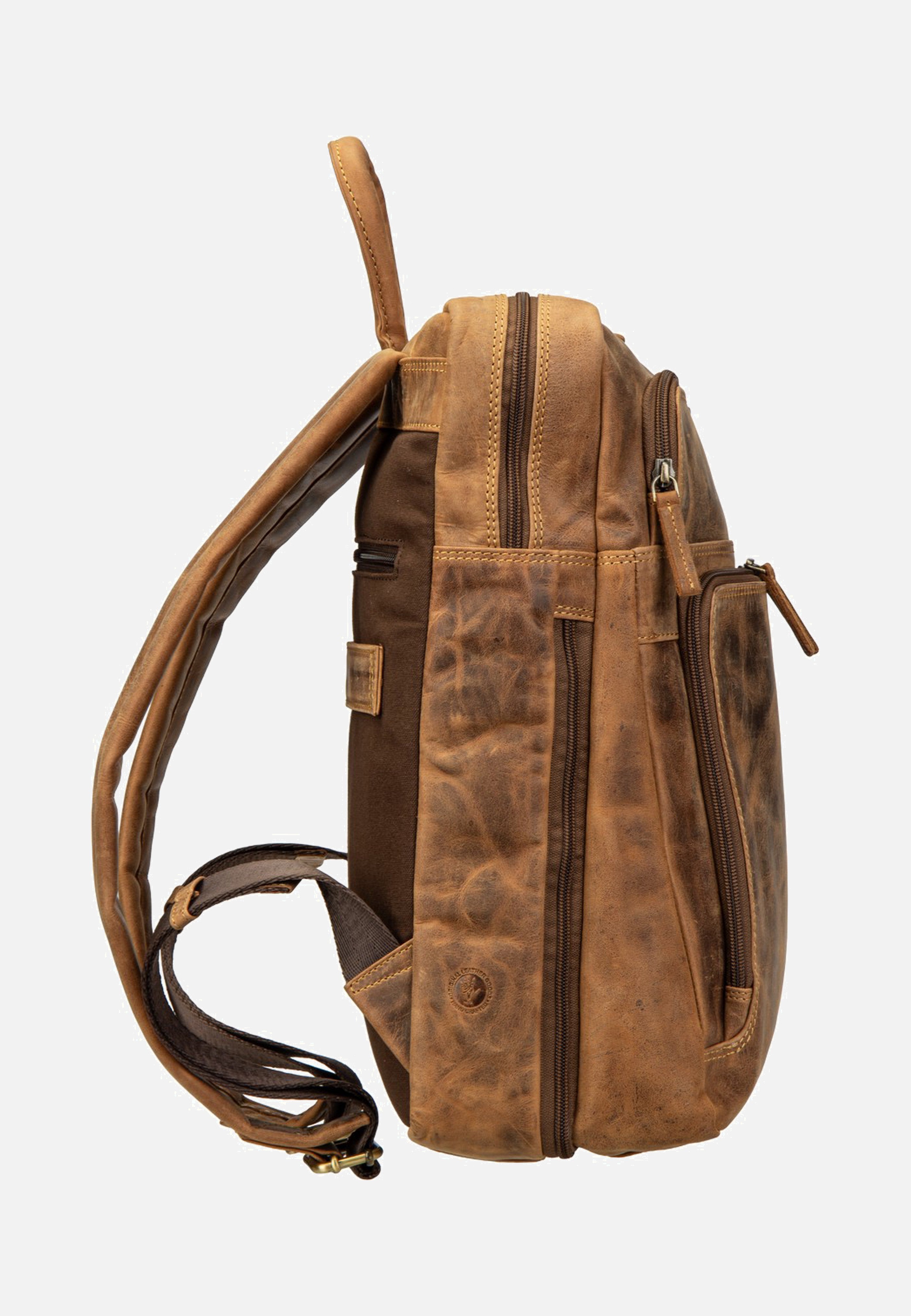 Greenburry Vintage Business Project 1 Sattelbraun Rucksack