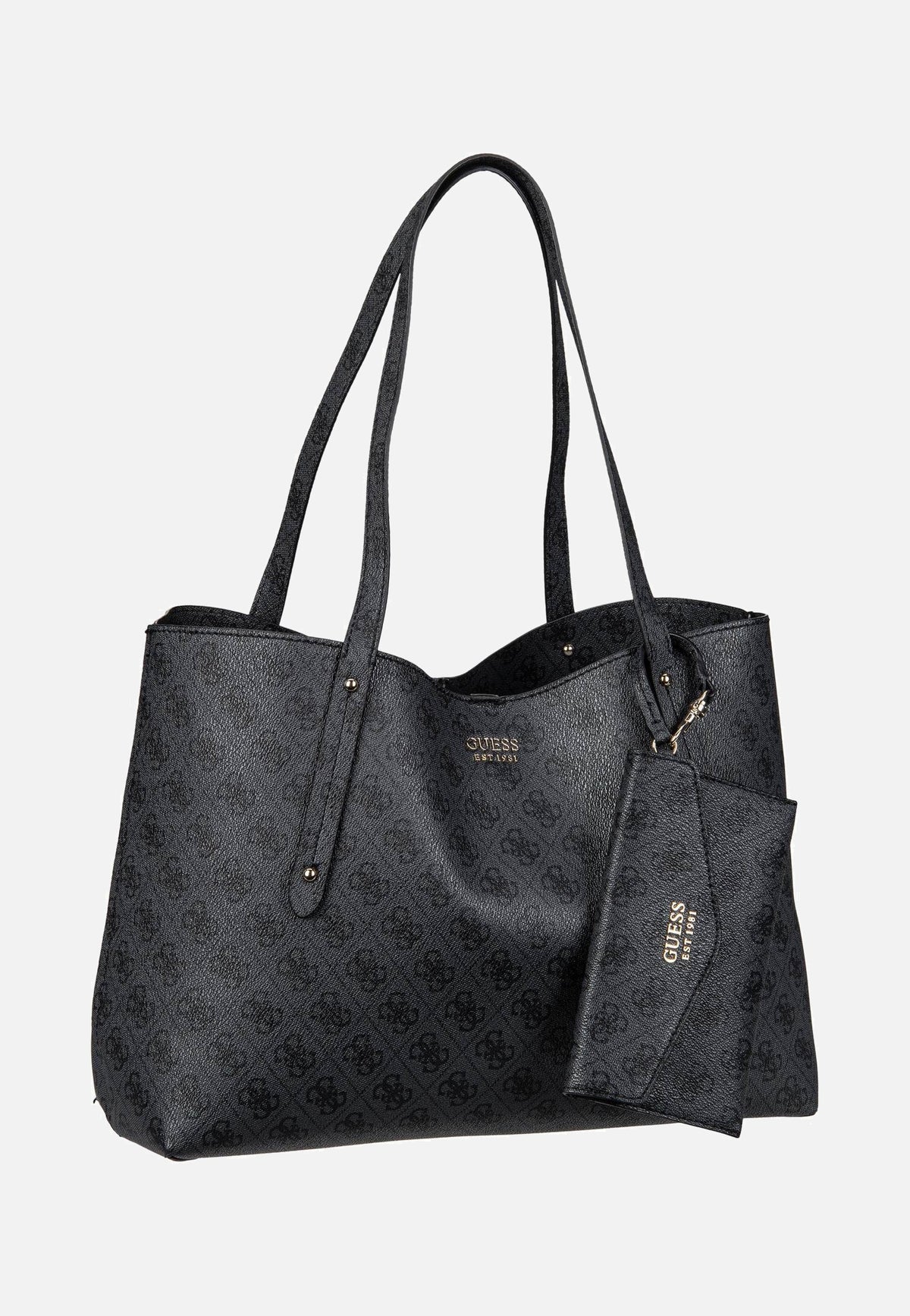 Guess Brenton Logo 48230 Coal Shopper