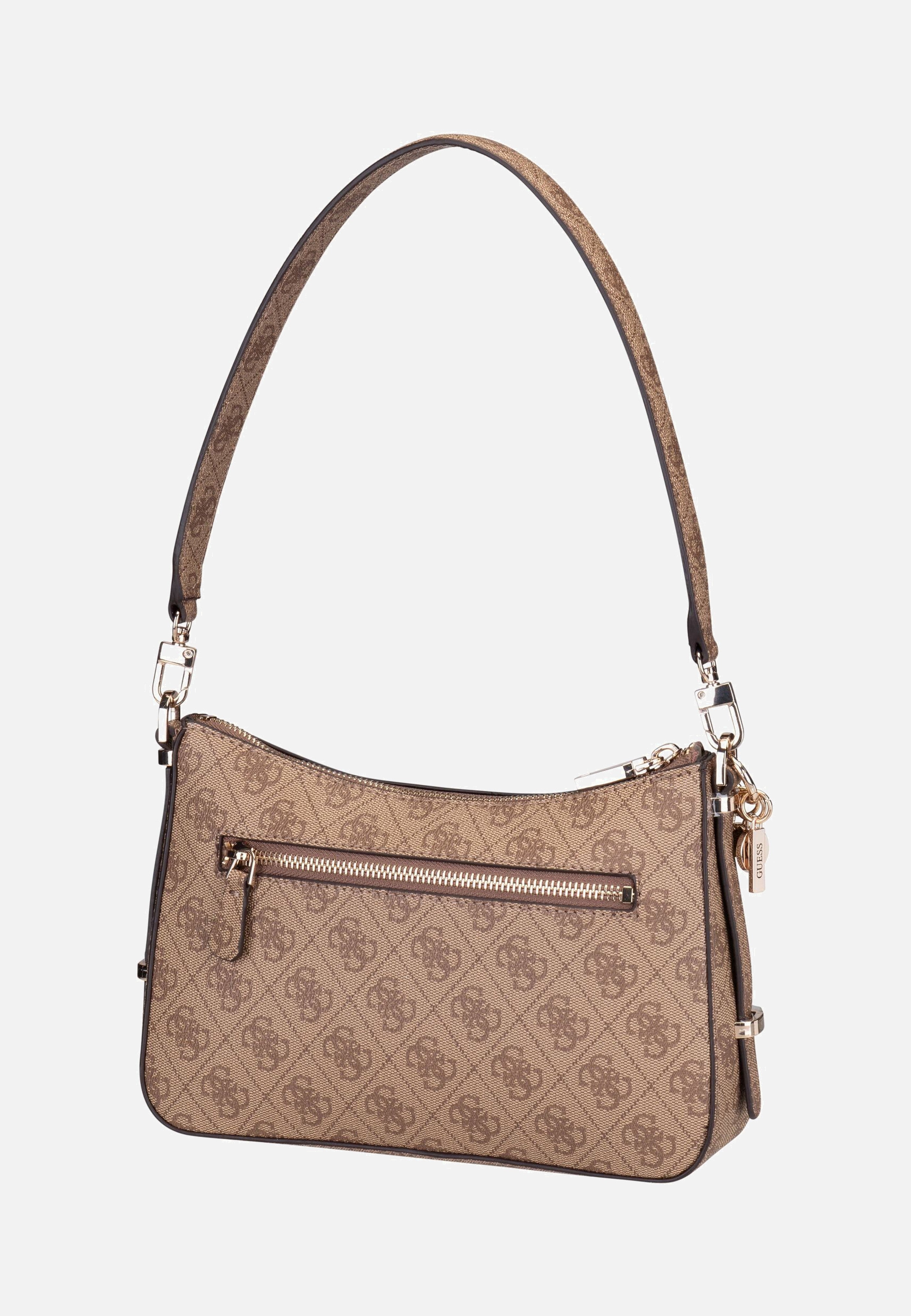 Guess Eco Erica Top Zip 51018 Latte Schultertasche