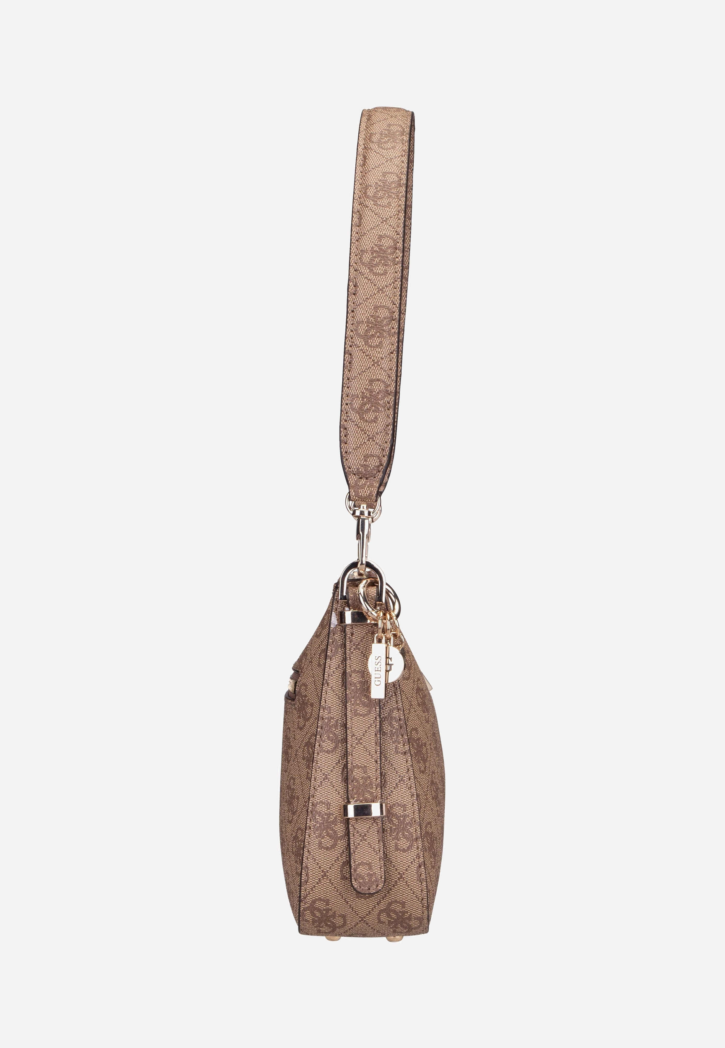 Guess Eco Erica Top Zip 51018 Latte Schultertasche