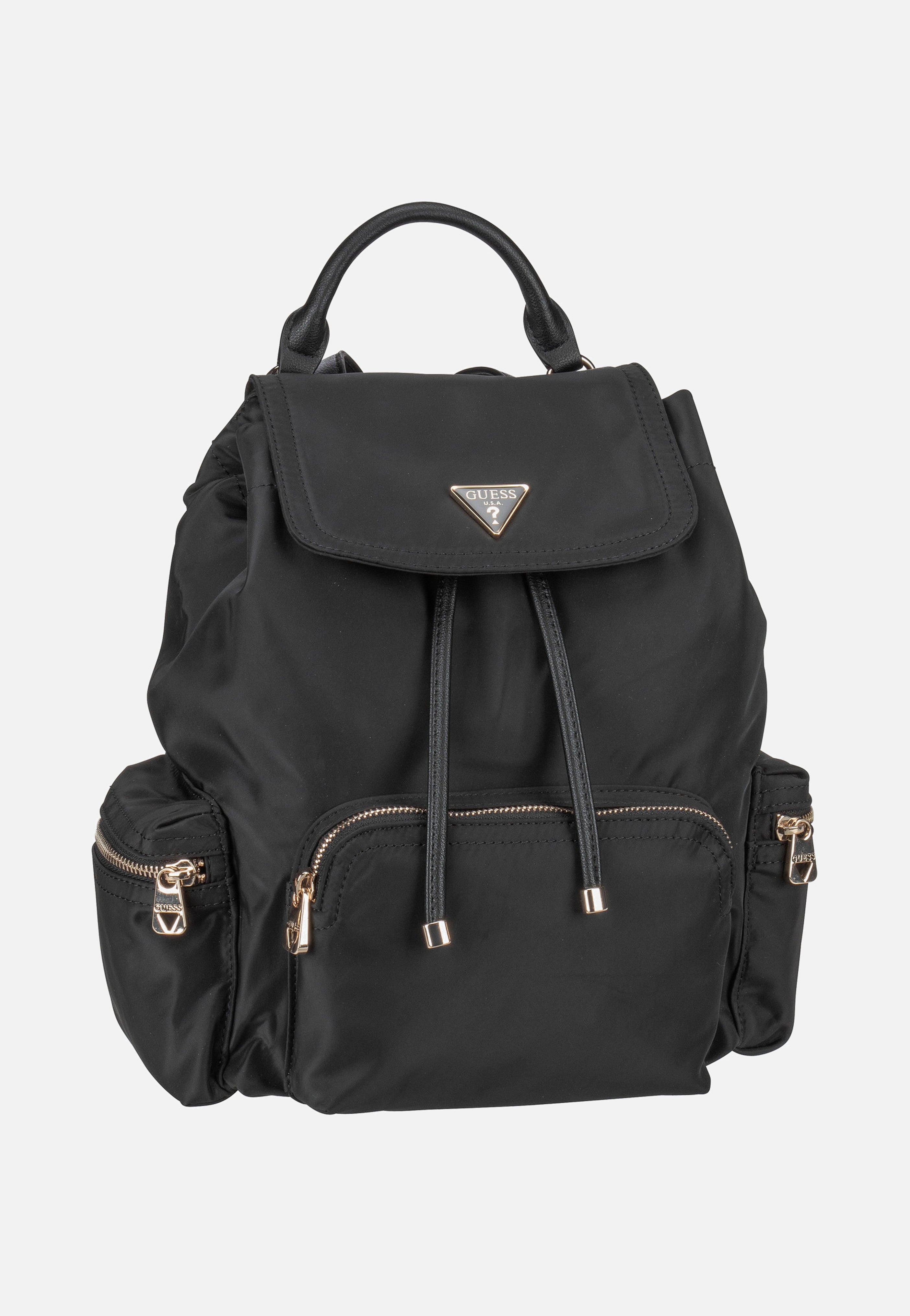 Guess Eco Gemma Backpack EYG Black Rucksack