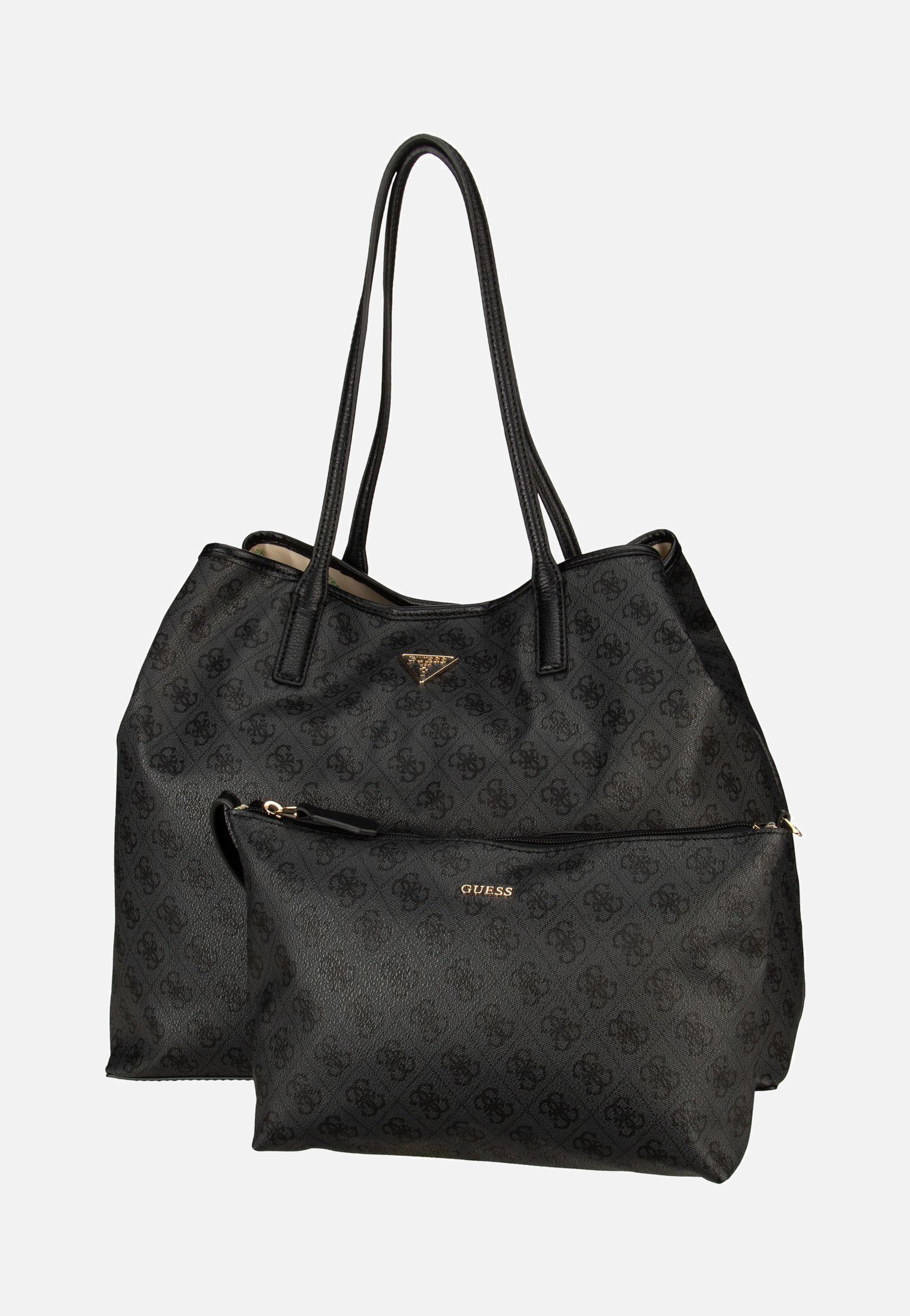 Guess Eco Victtoria 2in1 Coal Logo Shopper