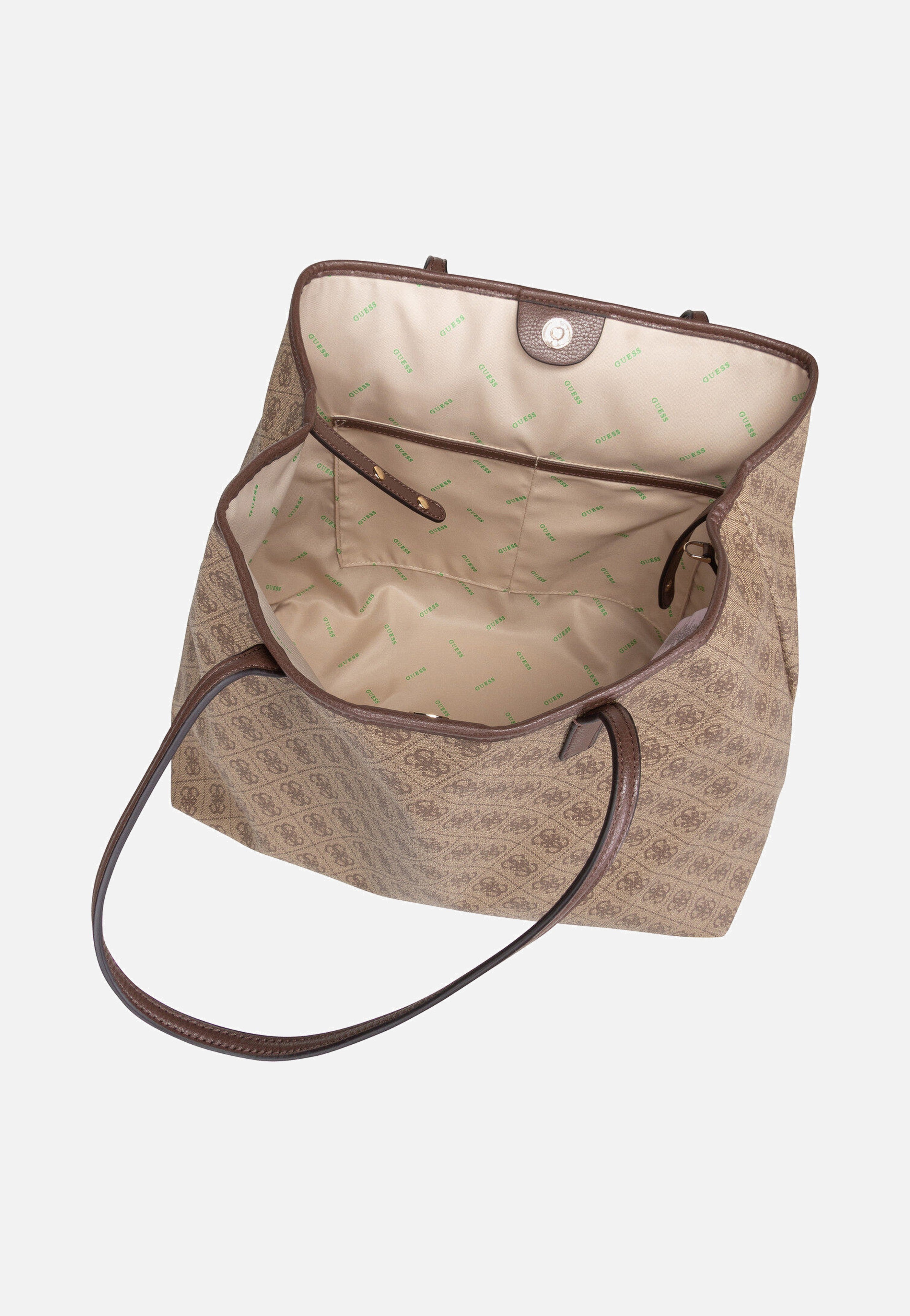 Guess Eco Victtoria 2in1 Latte/Brown Shopper