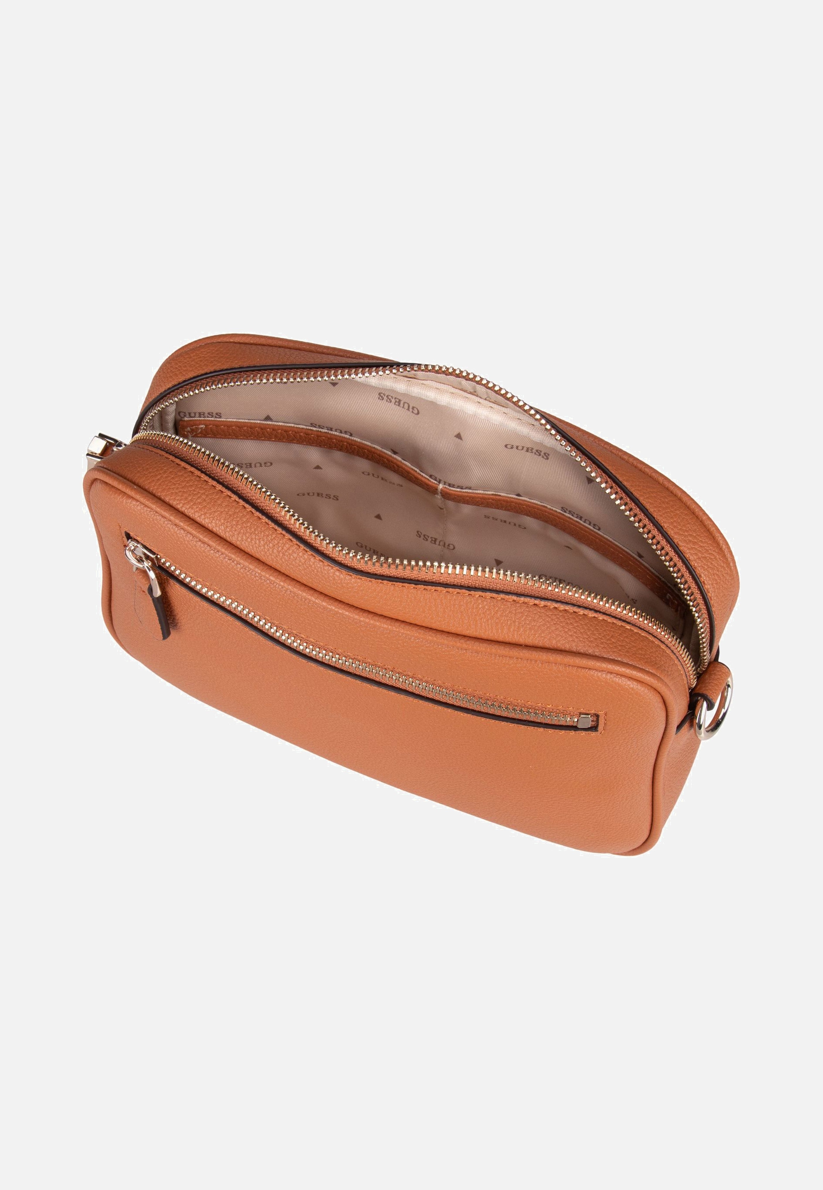 Guess Meridian 2 Camera Bag 74140 Cognac Umhängetasche