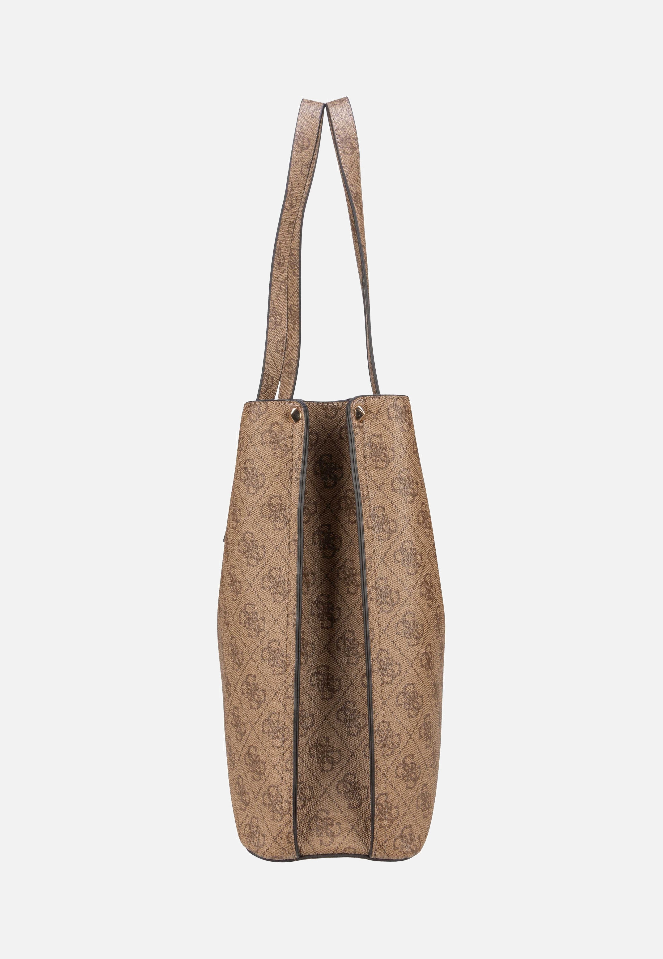 Guess Meridian II Girlfriend TO 74230 Logo Latte Shopper