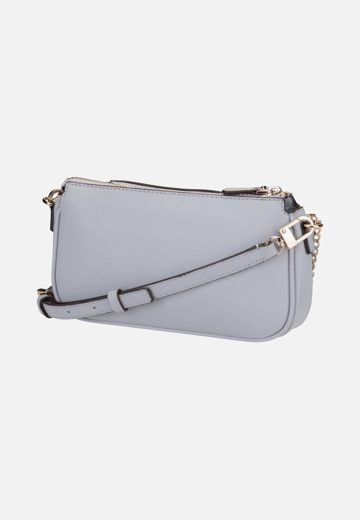 Guess Noelle Double Pouch ZG Lavendar Grey Umhängetasche