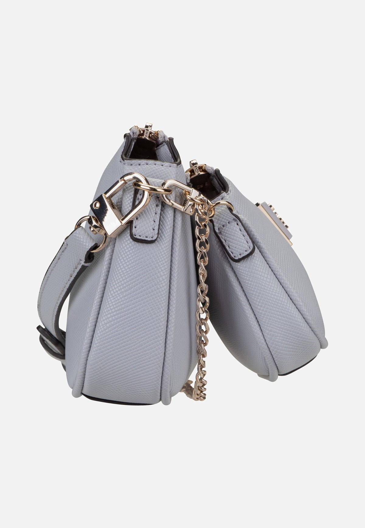 Guess Noelle Double Pouch ZG Lavendar Grey Umhängetasche