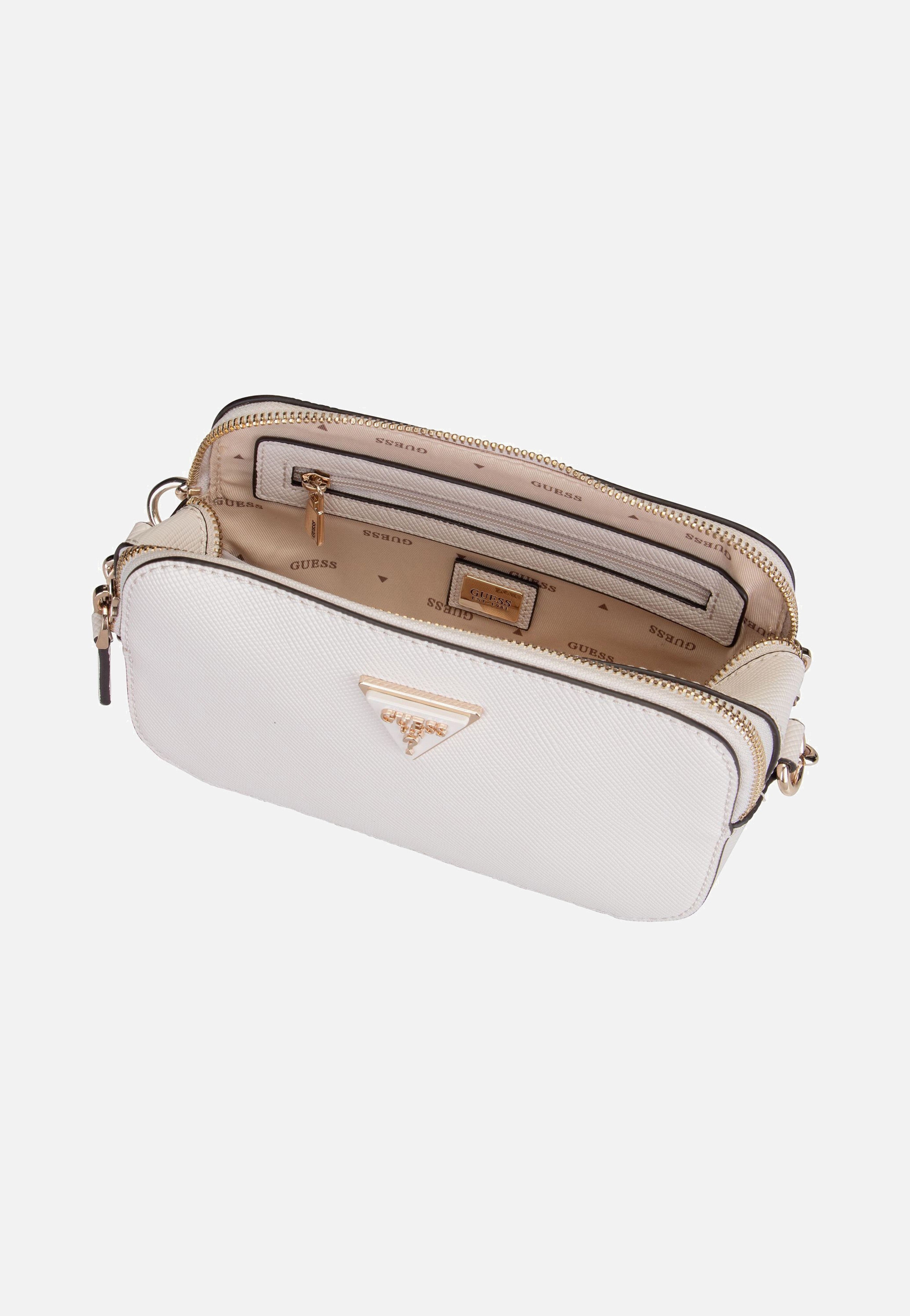 Guess Noelle II CB Camera 72140 Bone Umhängetasche