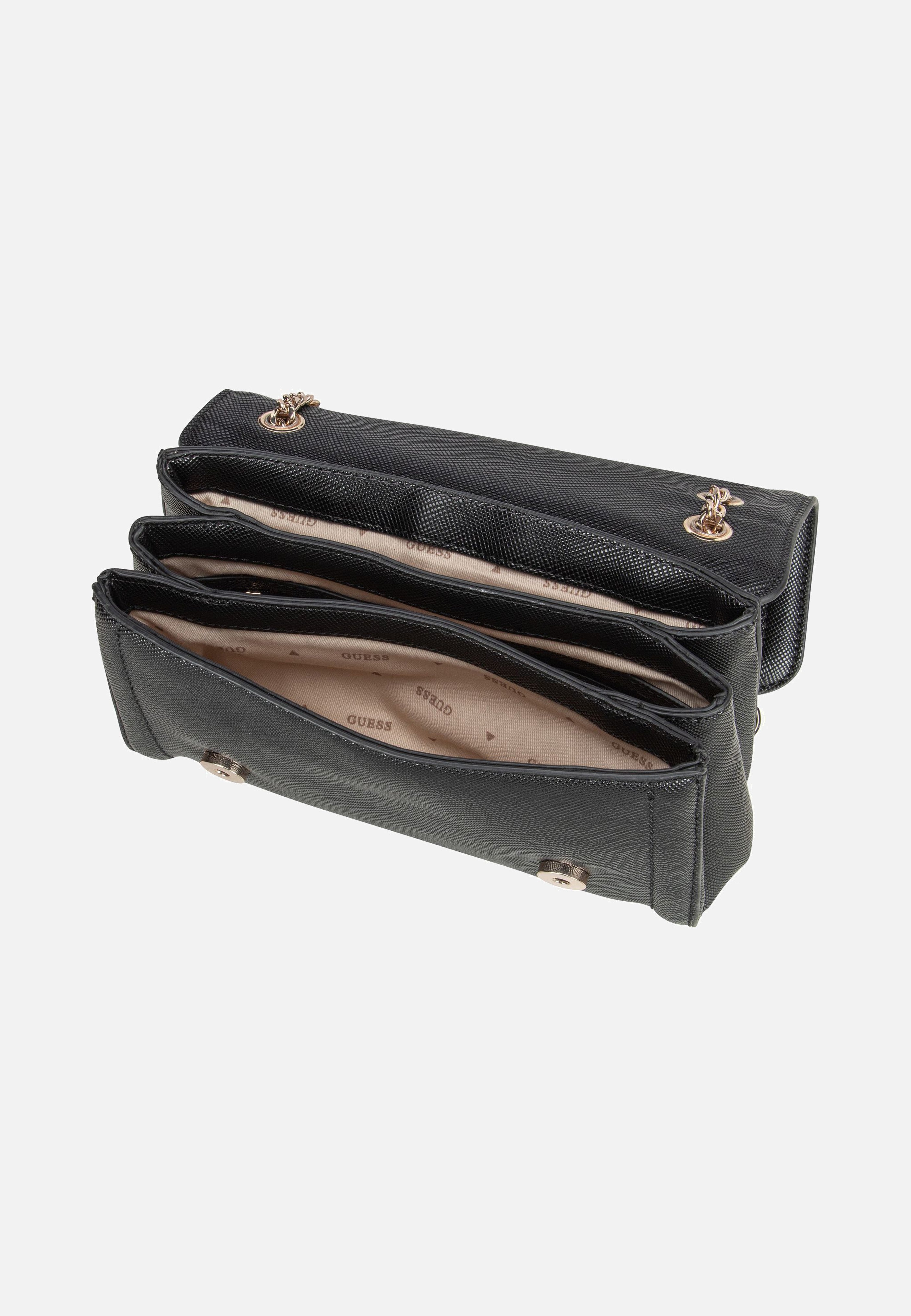 Guess Noelle II Conv XBody Flap 72210 Black Schultertasche