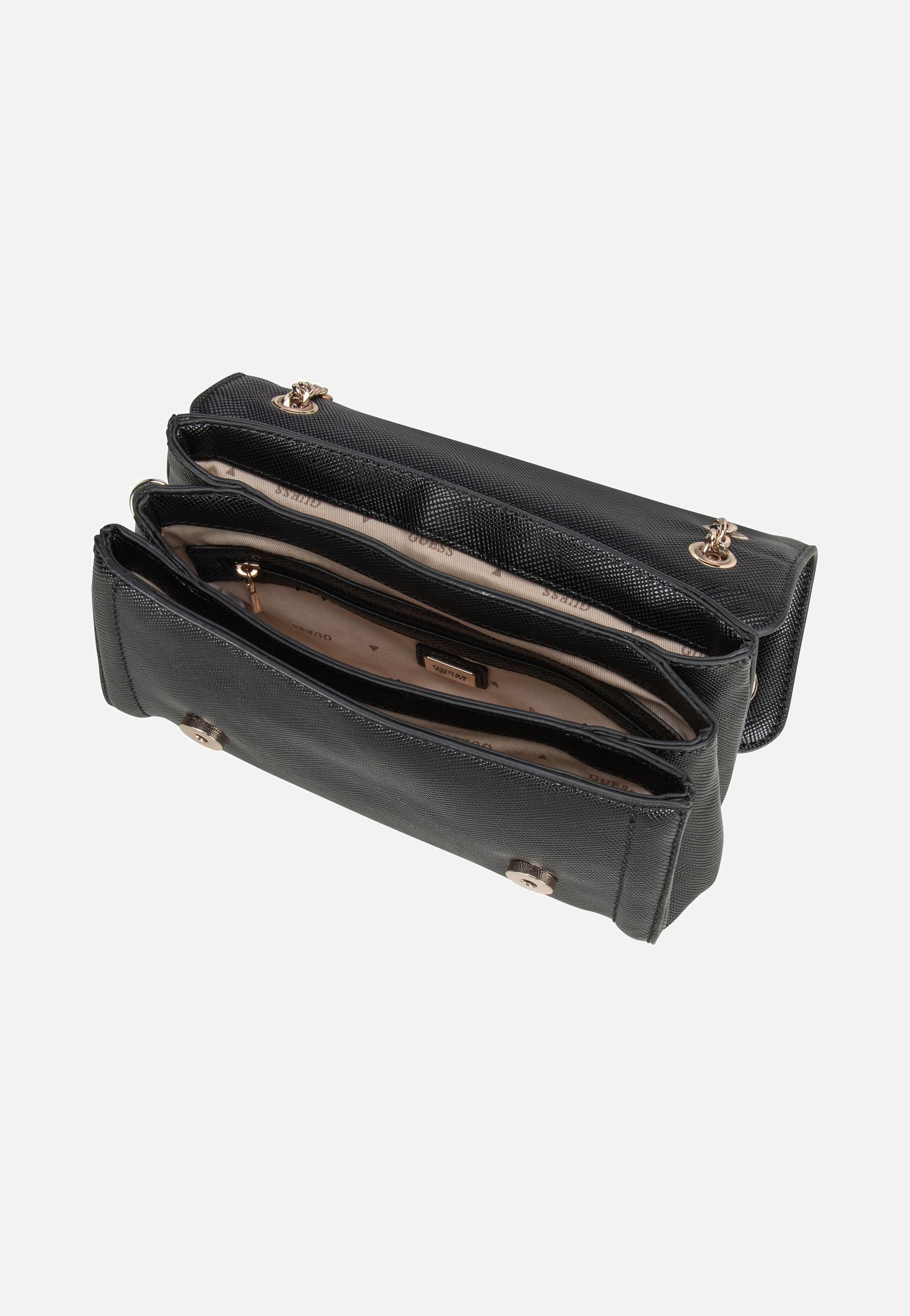 Guess Noelle II Conv XBody Flap 72210 Black Schultertasche